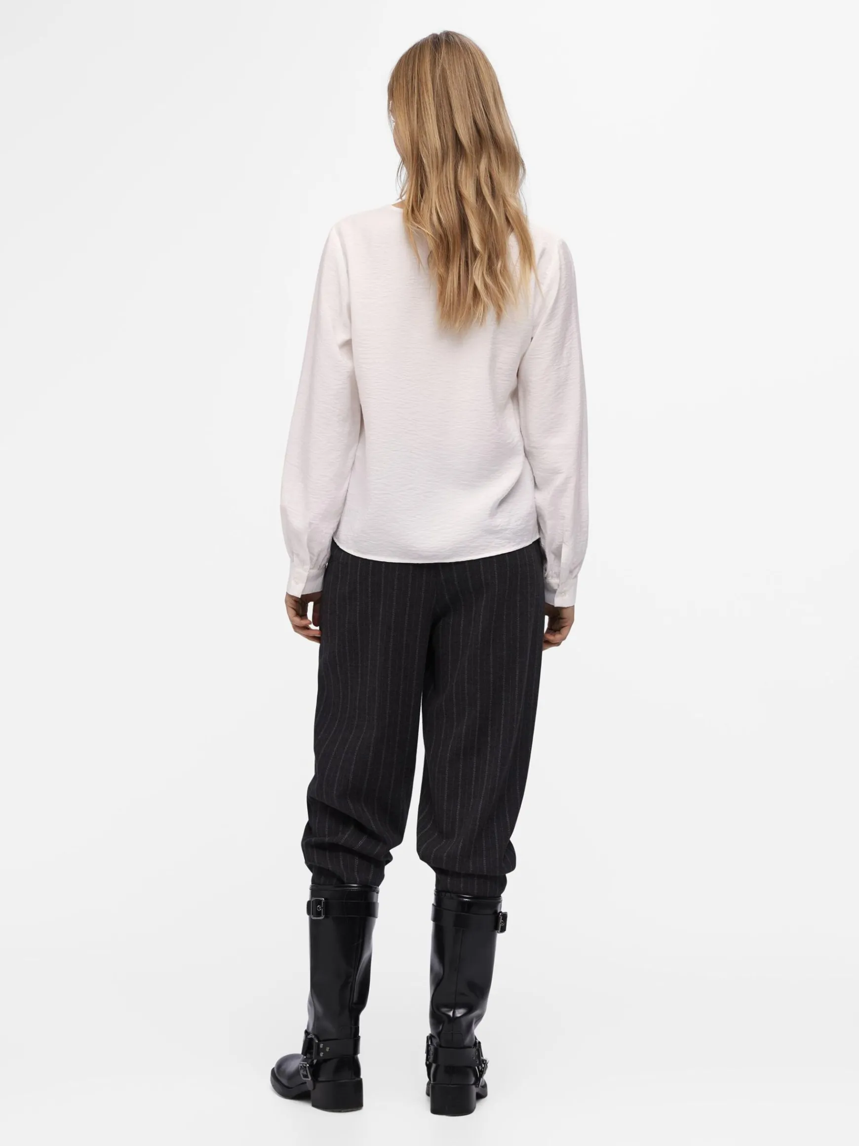 Dame OBJECT LANGÆRMET BLUSE