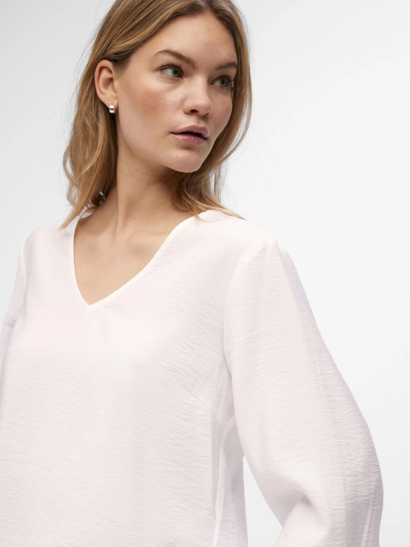 Dame OBJECT LANGÆRMET BLUSE