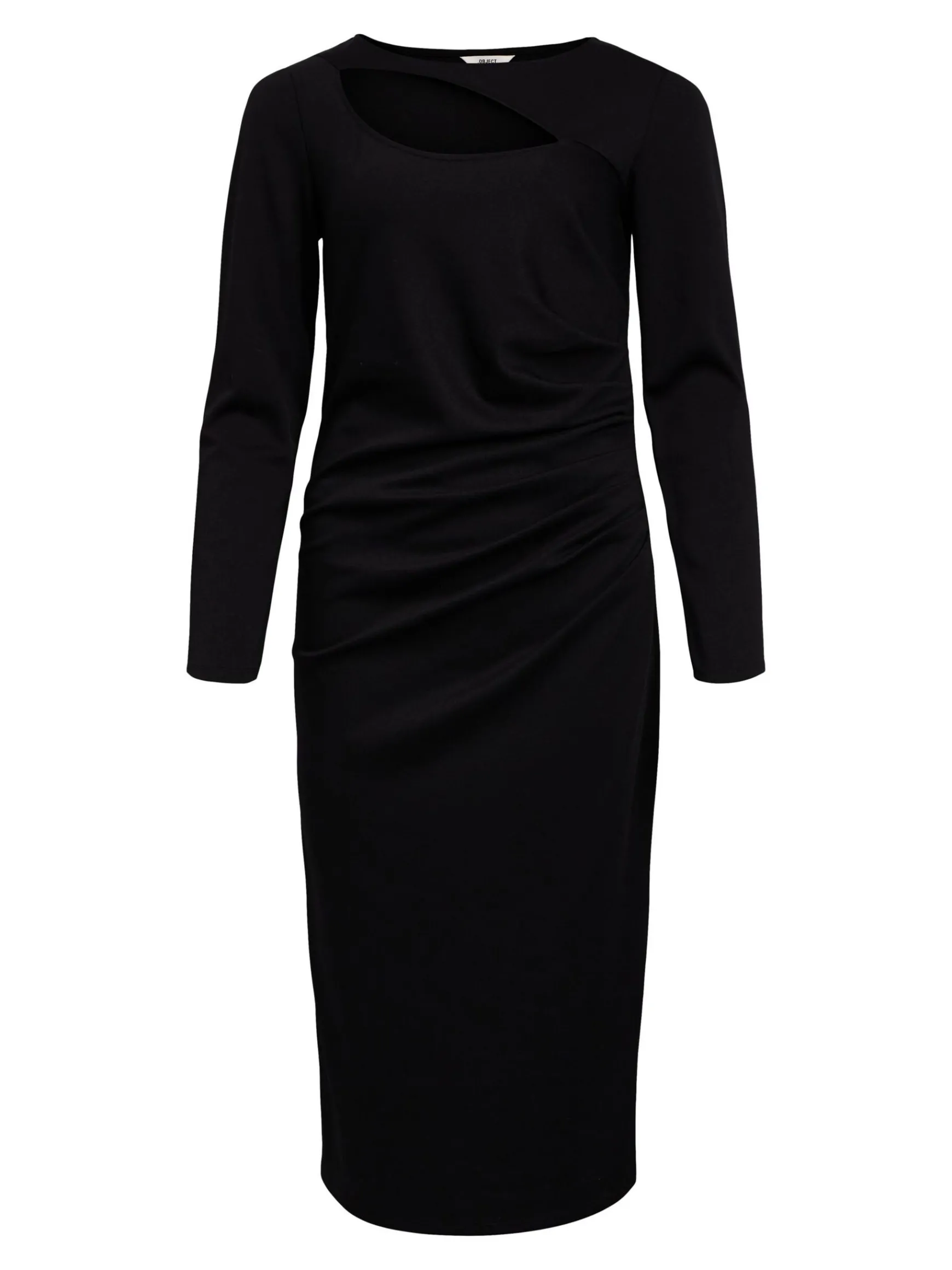 Dame OBJECT LANGÆRMET MIDIKJOLE