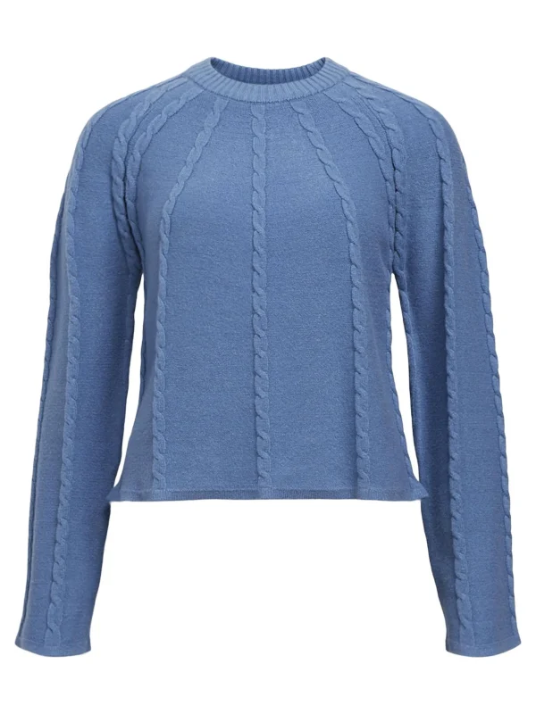 Dame OBJECT LANGÆRMET PULLOVER