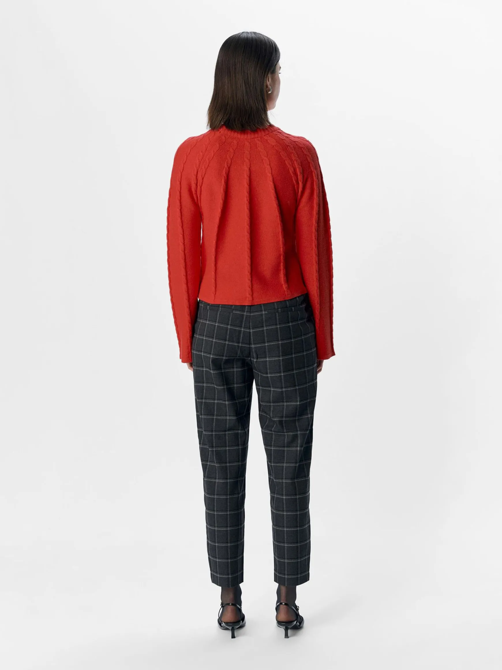 Dame OBJECT LANGÆRMET PULLOVER