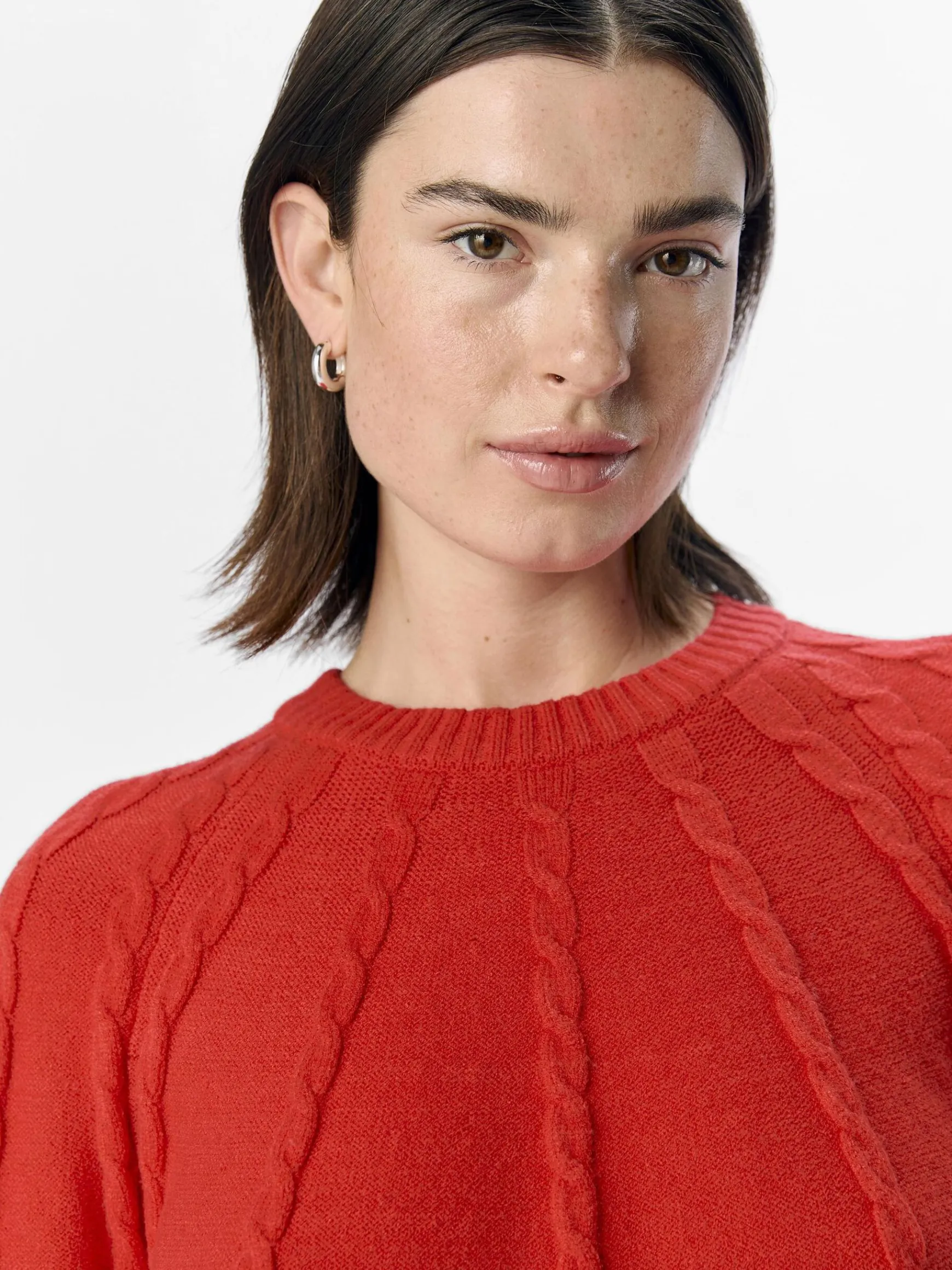 Dame OBJECT LANGÆRMET PULLOVER