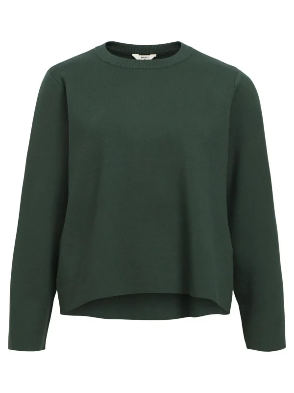 Dame OBJECT LANGÆRMET STRIKTRØJE