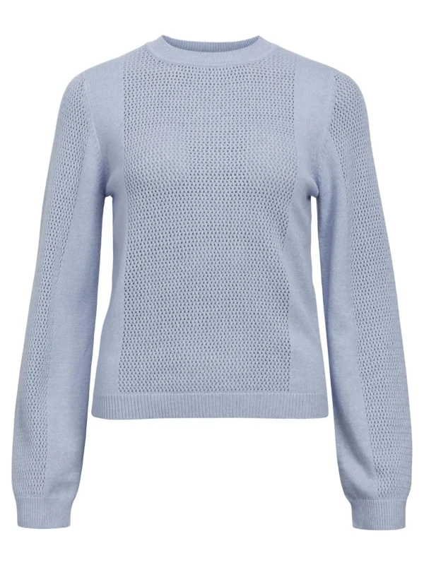 Dame OBJECT LANGÆRMET STRIKTRØJE