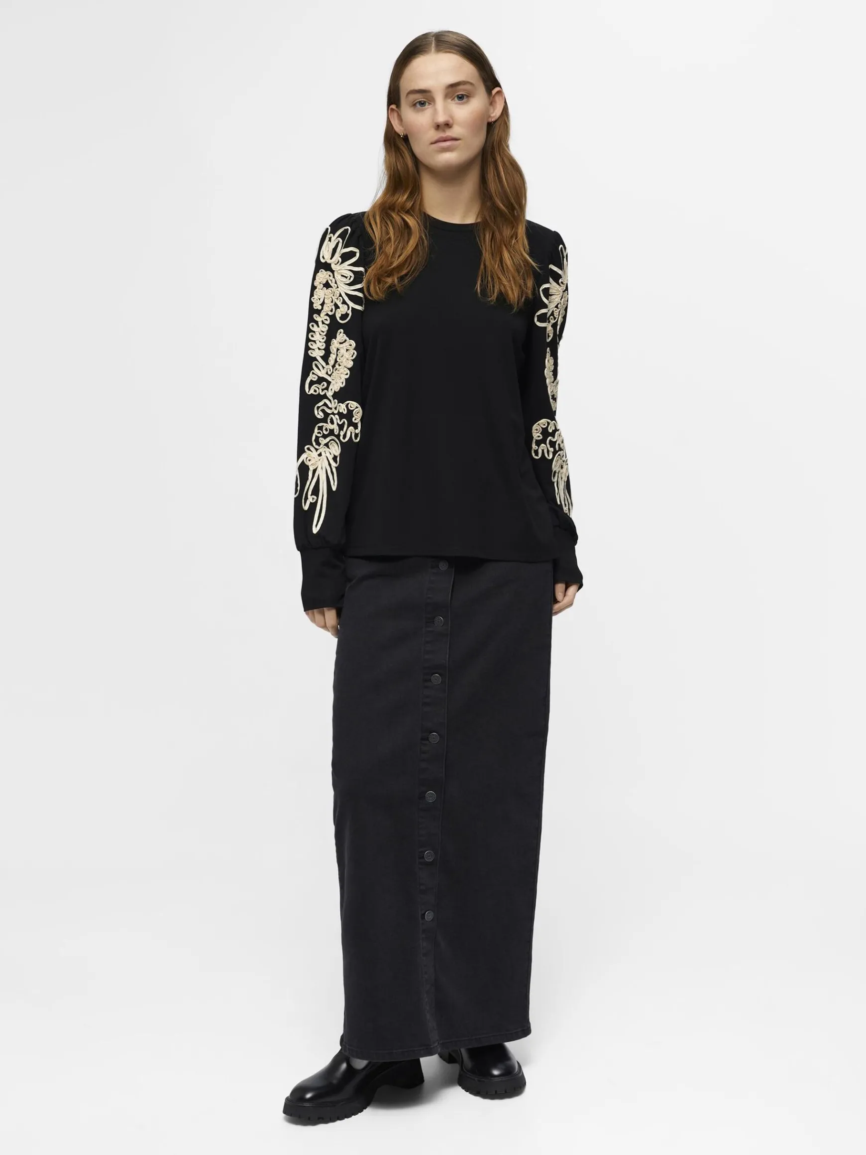 Dame OBJECT LANGÆRMET TOP