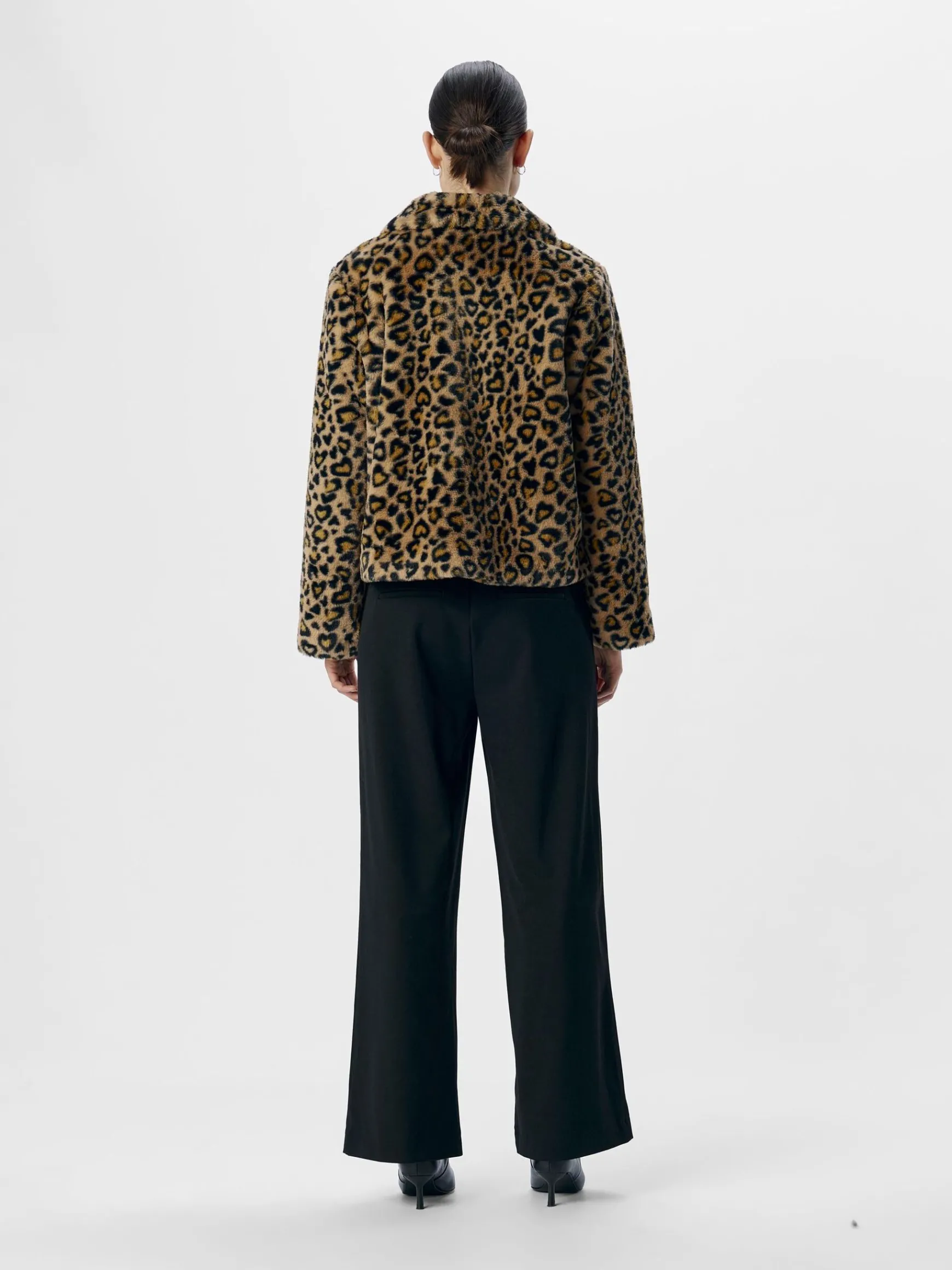 Dame OBJECT LEOPARDPRINT JAKKE