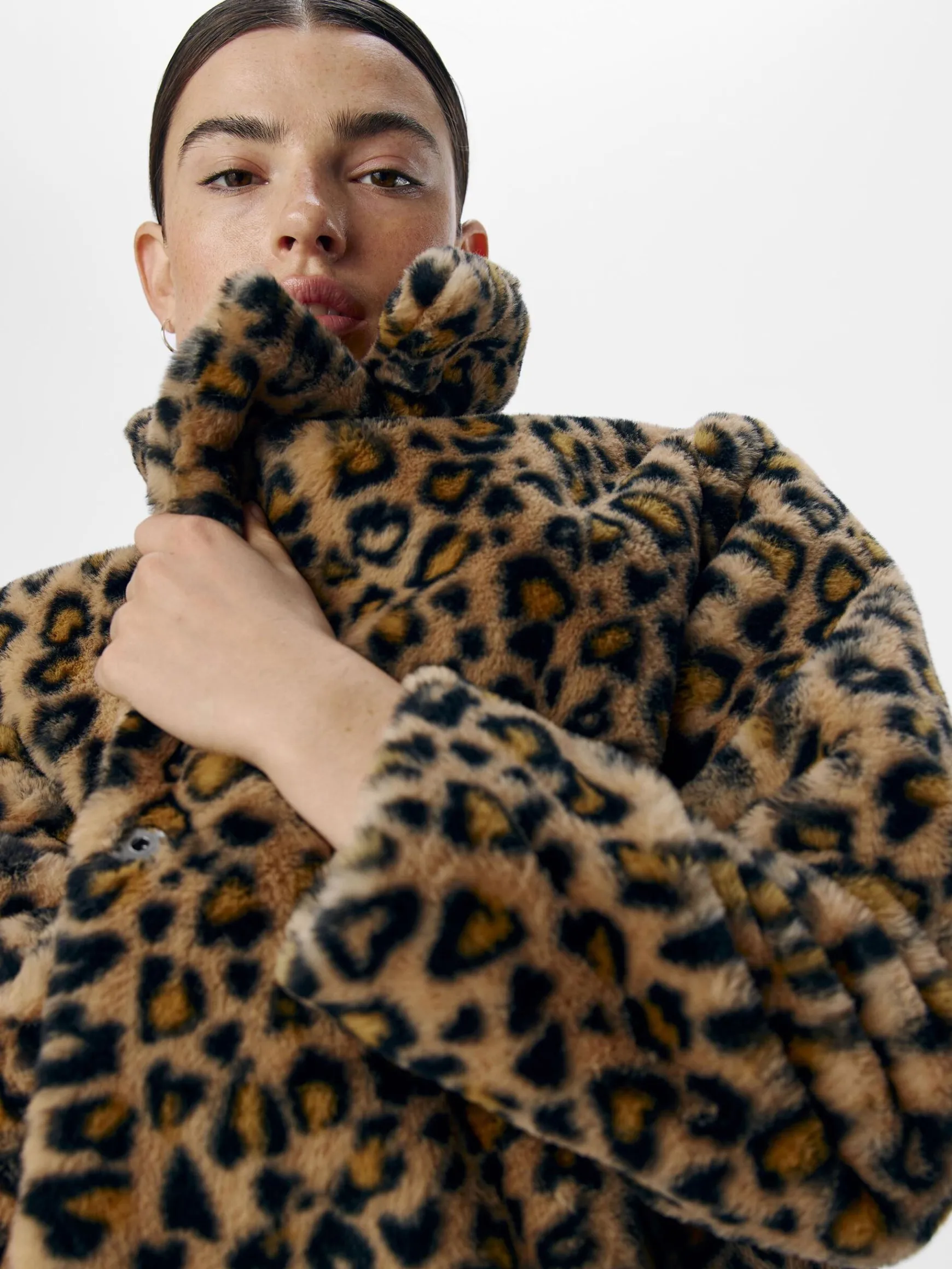 Dame OBJECT LEOPARDPRINT JAKKE