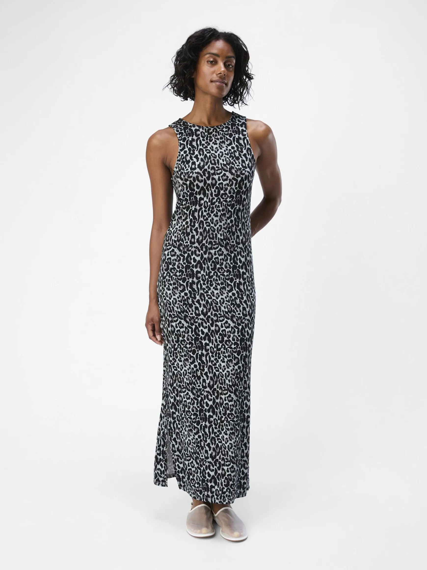 Dame OBJECT LEOPARDPRINT MAXIKJOLE