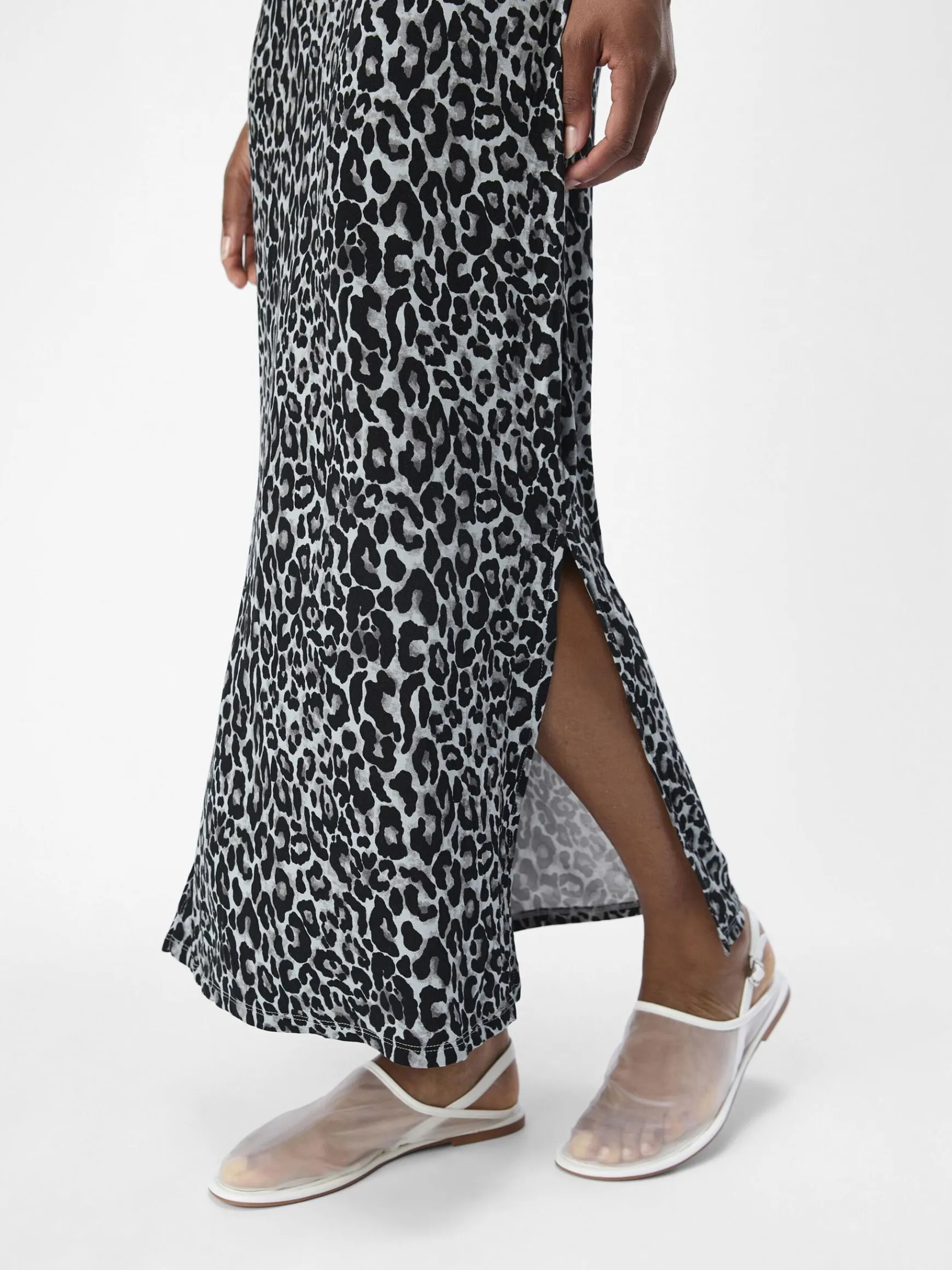 Dame OBJECT LEOPARDPRINT MAXIKJOLE