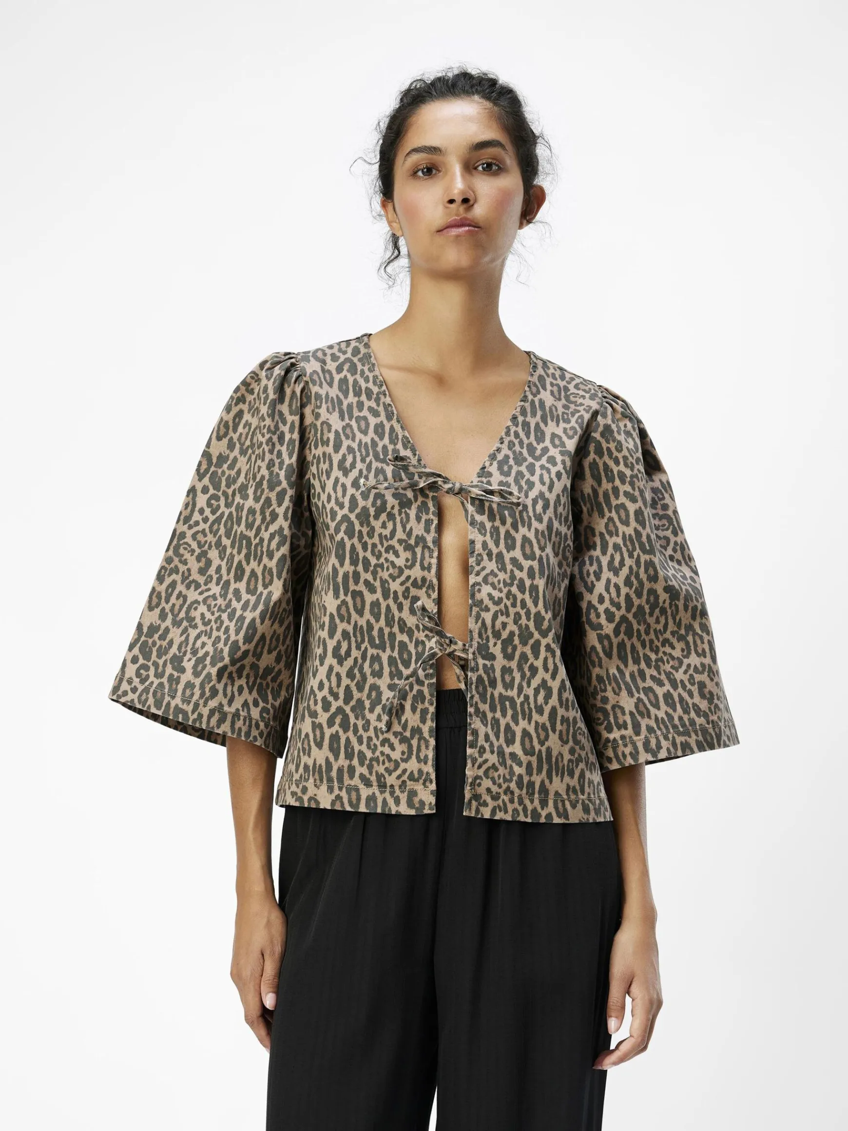 Dame OBJECT LEOPARDPRINT TOP