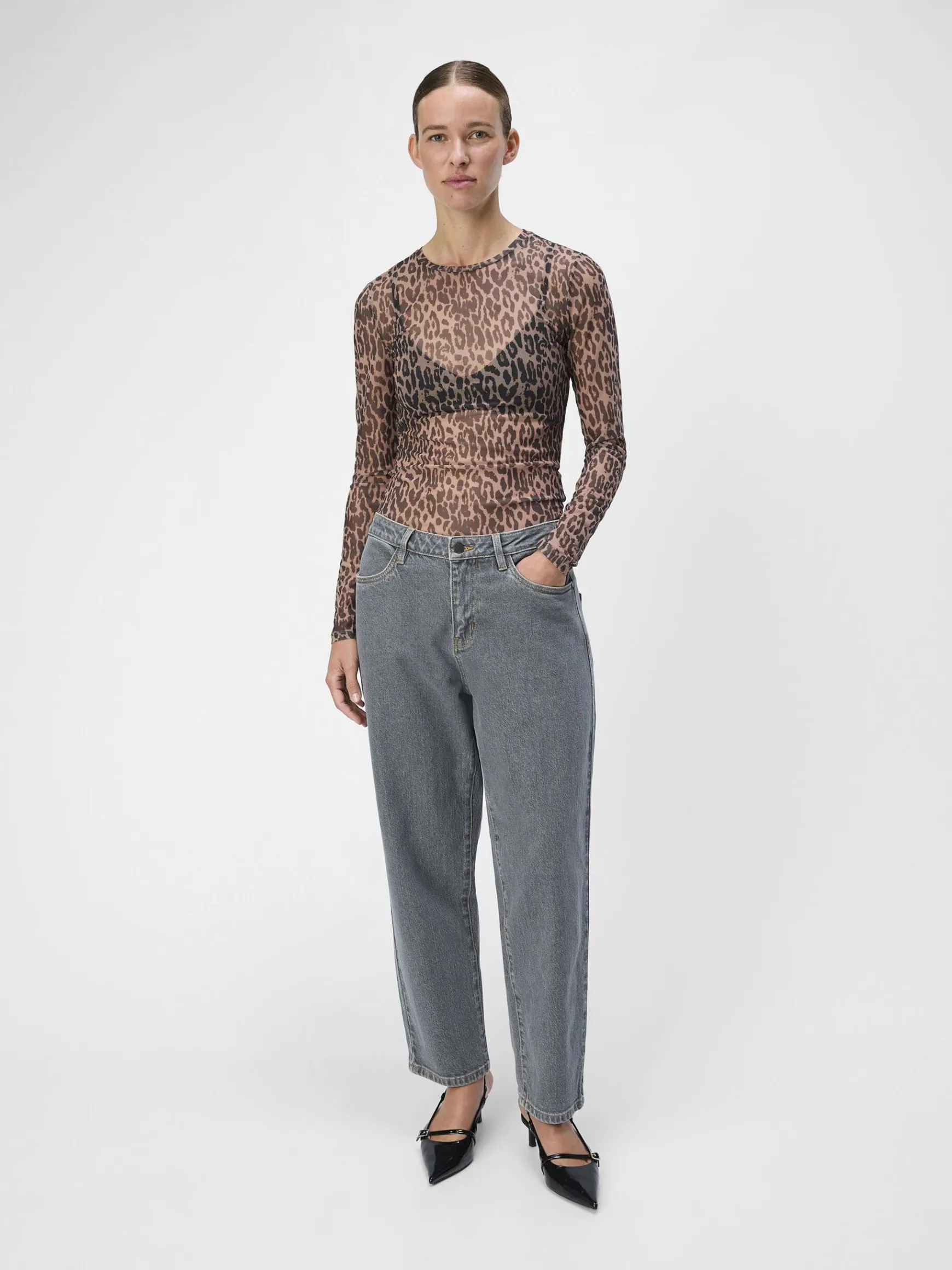 Dame OBJECT LEOPARDPRINT TOP