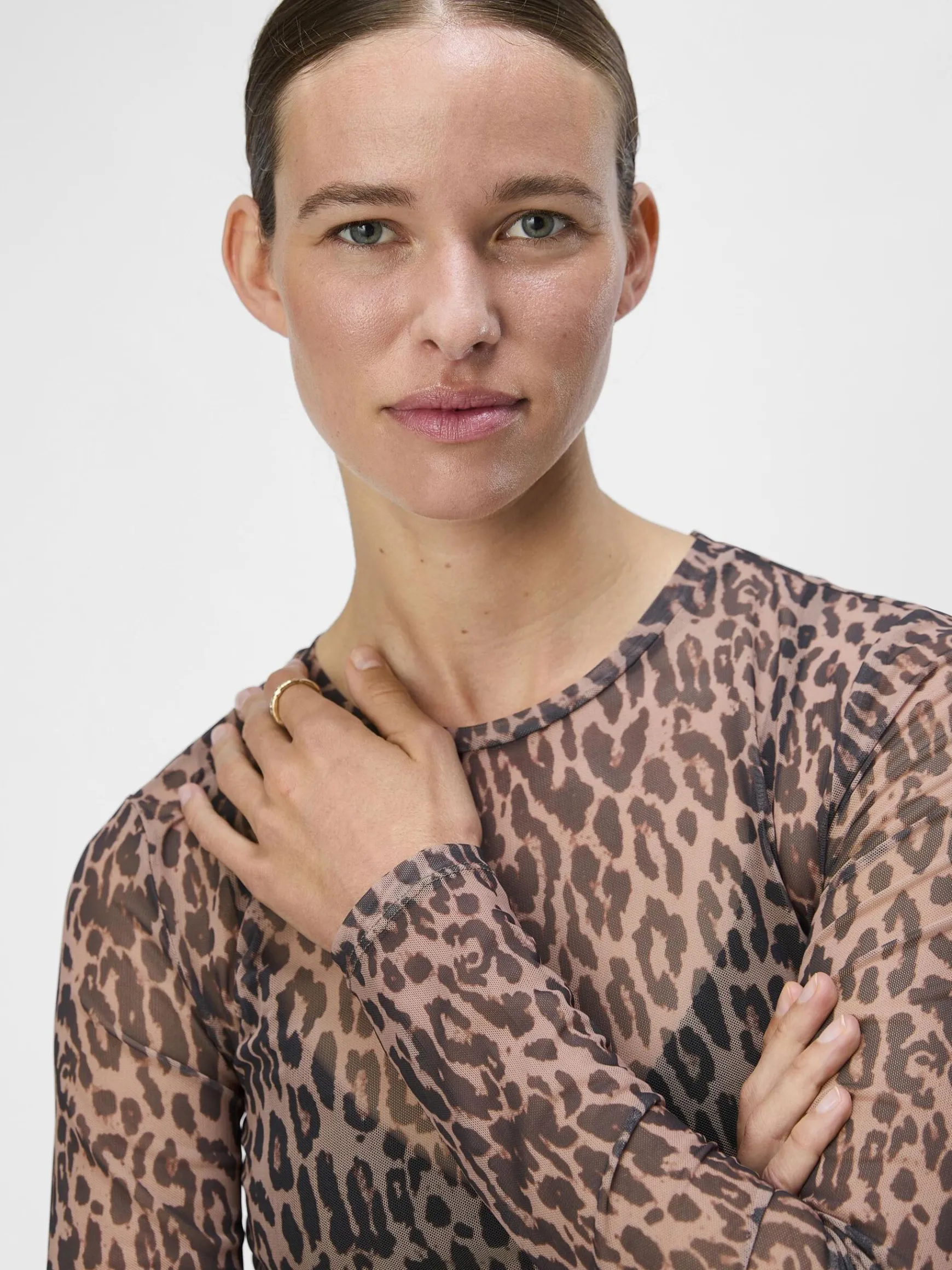 Dame OBJECT LEOPARDPRINT TOP