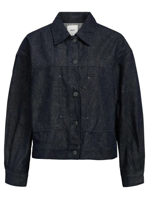 Dame OBJECT LØS DENIMJAKKE