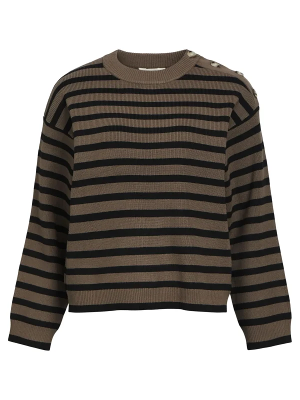 Dame OBJECT LØS STRIKTRØJE