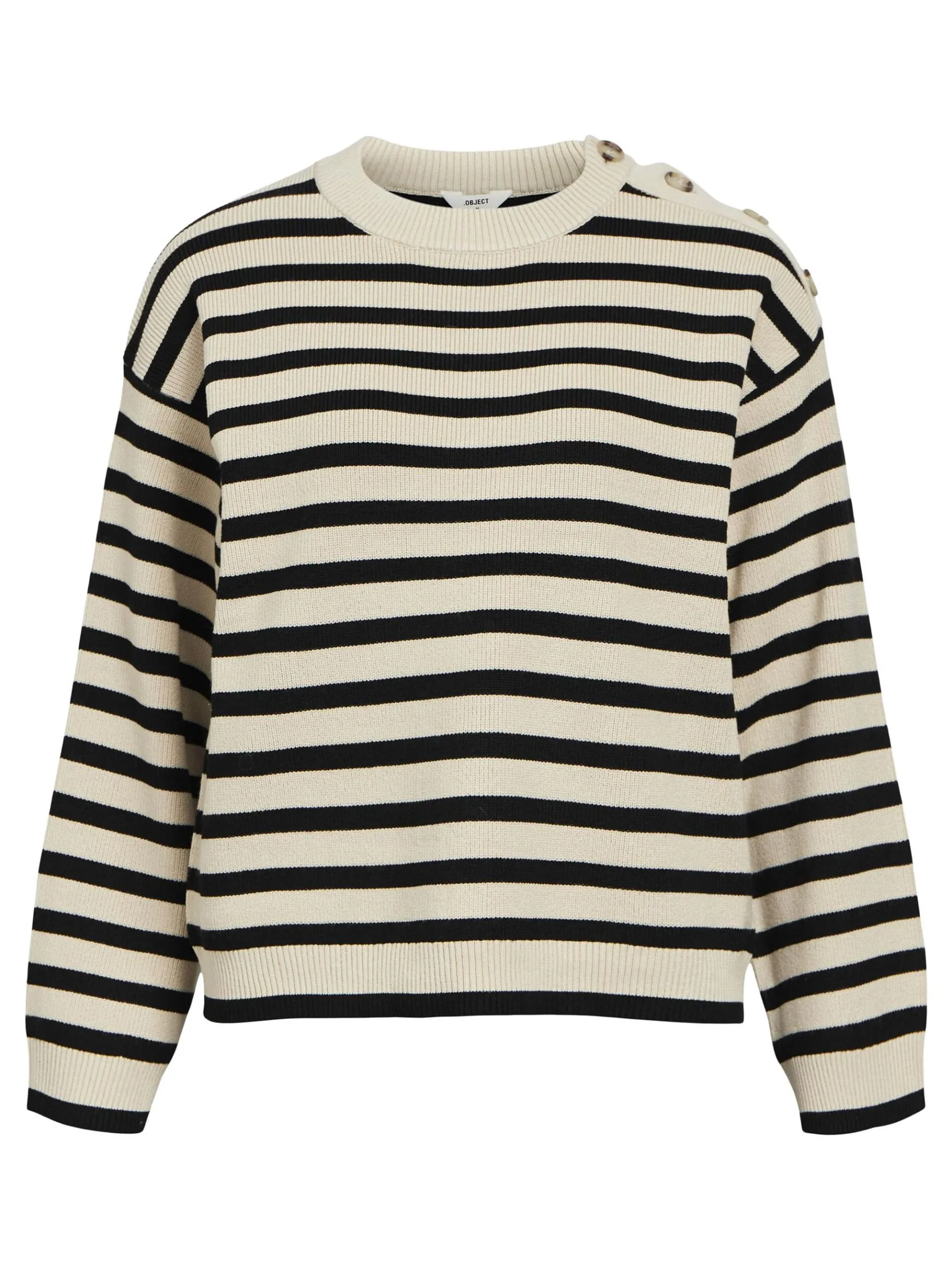 Dame OBJECT LØS STRIKTRØJE