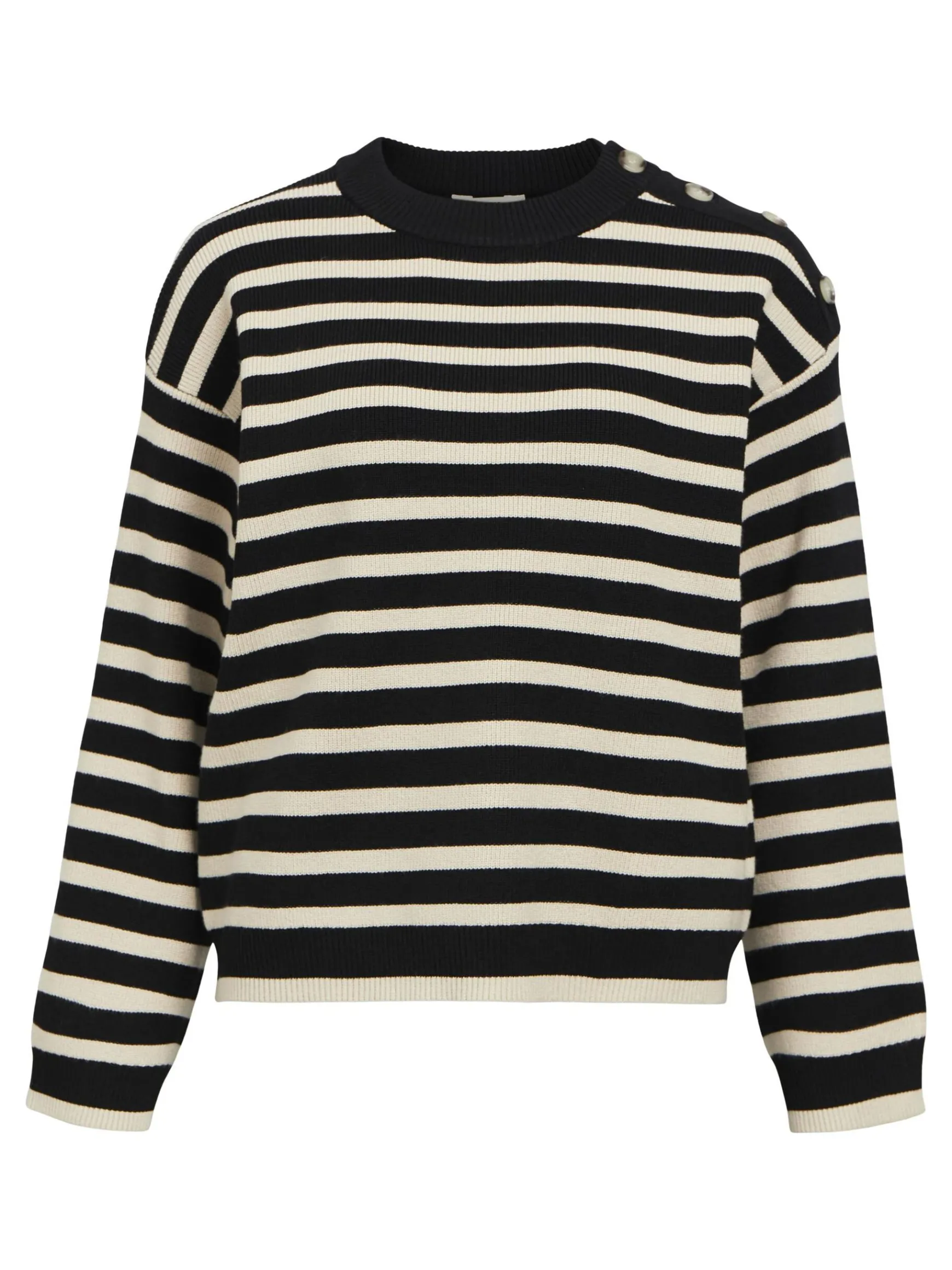 Dame OBJECT LØS STRIKTRØJE