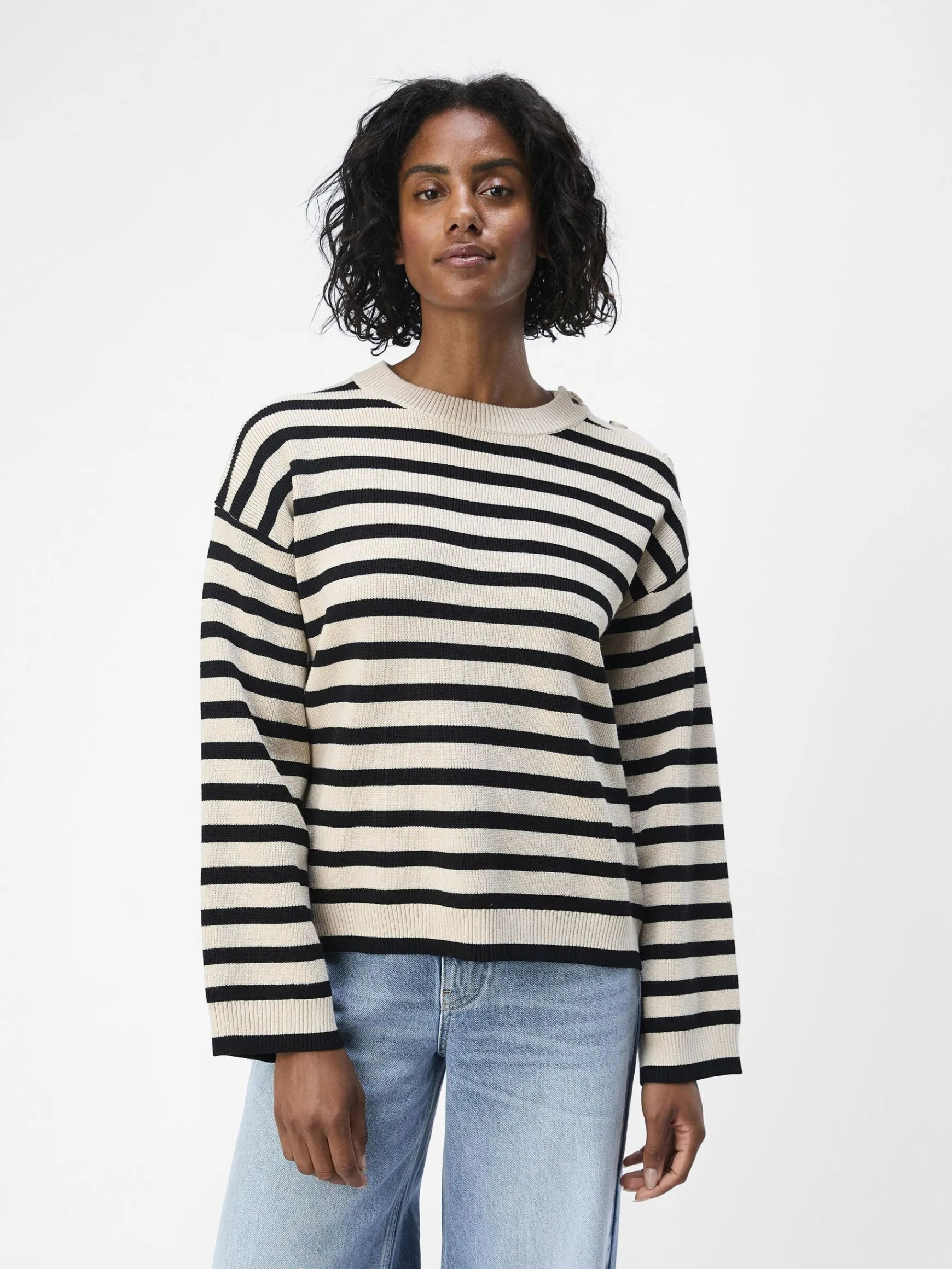 Dame OBJECT LØS STRIKTRØJE