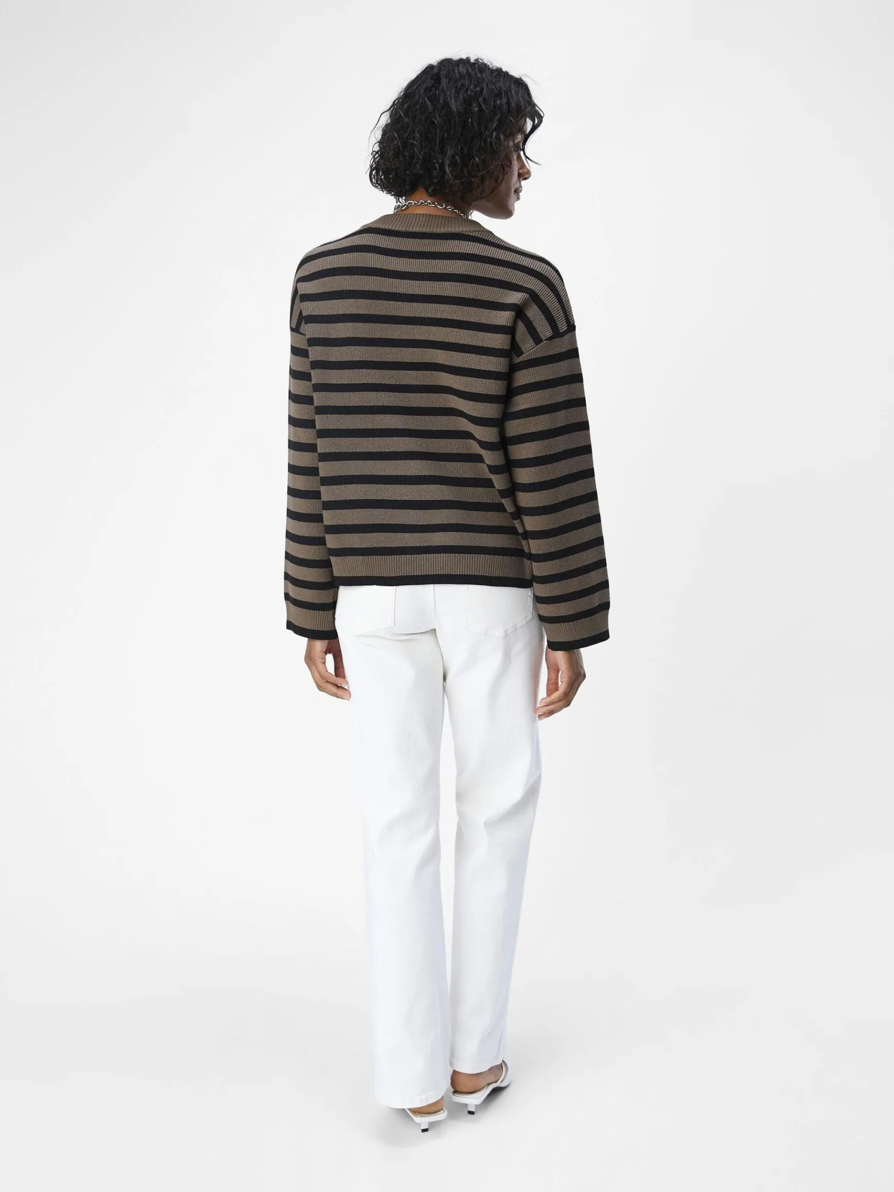 Dame OBJECT LØS STRIKTRØJE