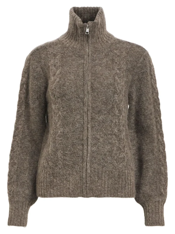 Dame OBJECT LYNLÅS STRIKKET CARDIGAN