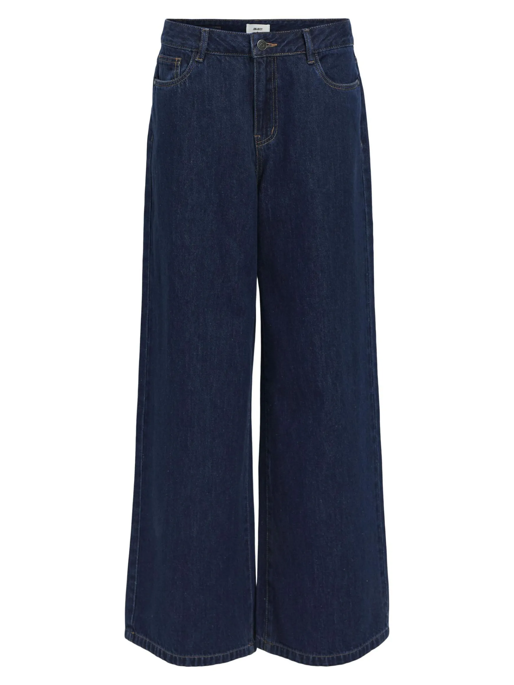 Dame OBJECT MID TALJE JEANS MED VIDE BEN