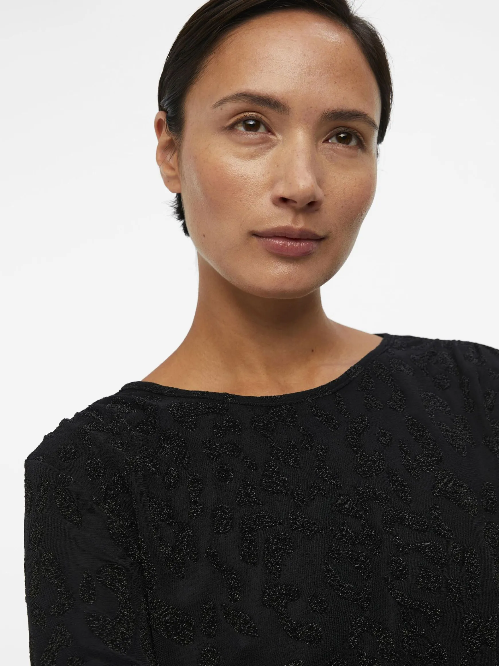 Dame OBJECT MØNSTRET TOP