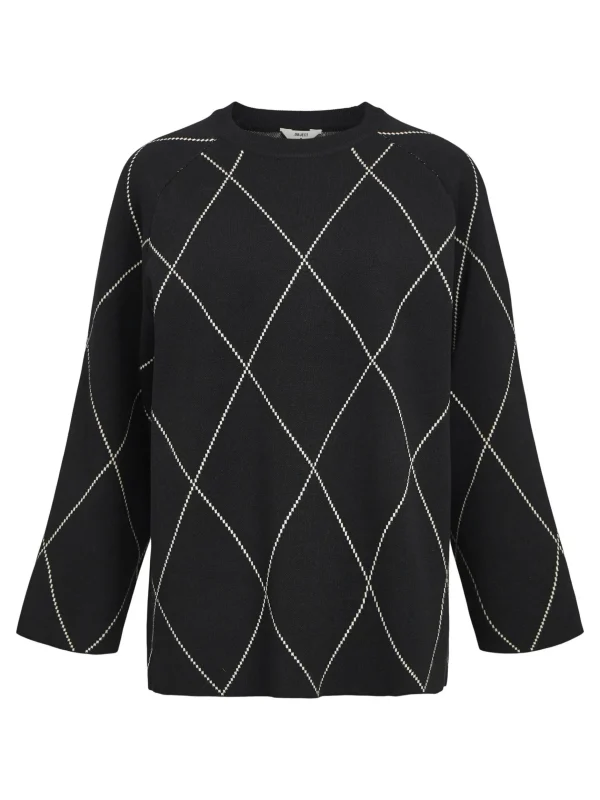 Dame OBJECT OBJESTER STRIKTRØJE