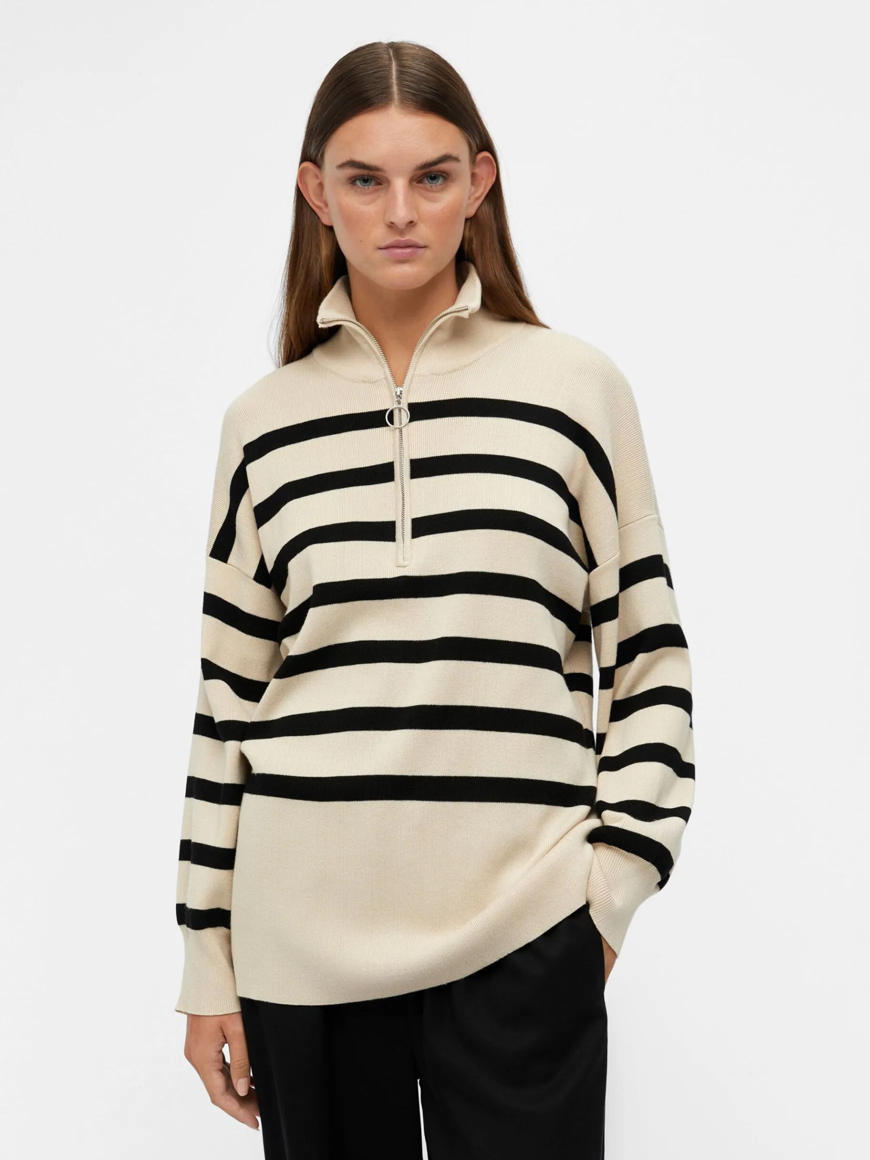 Dame OBJECT OBJESTER STRIKTRØJE