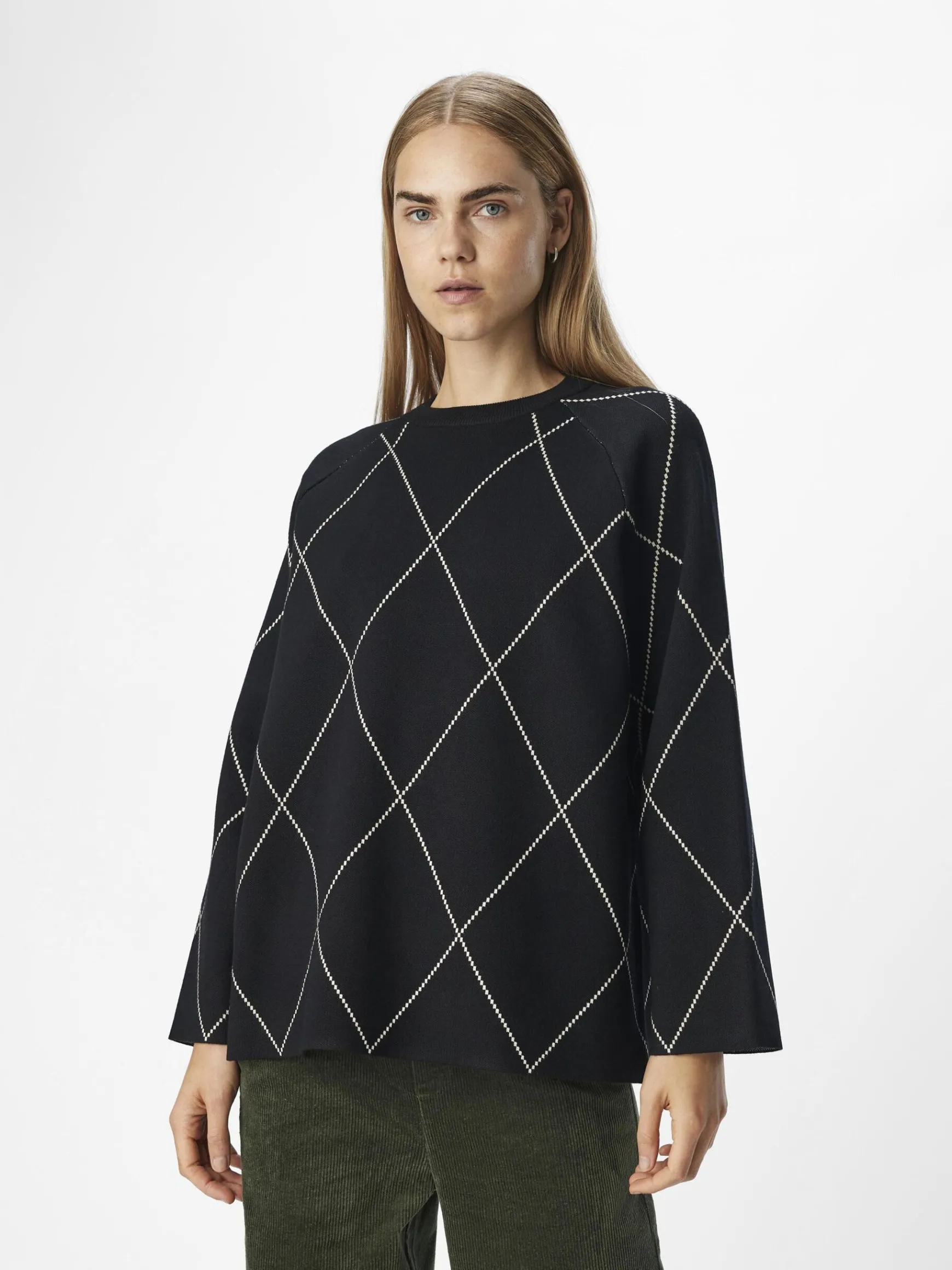 Dame OBJECT OBJESTER STRIKTRØJE