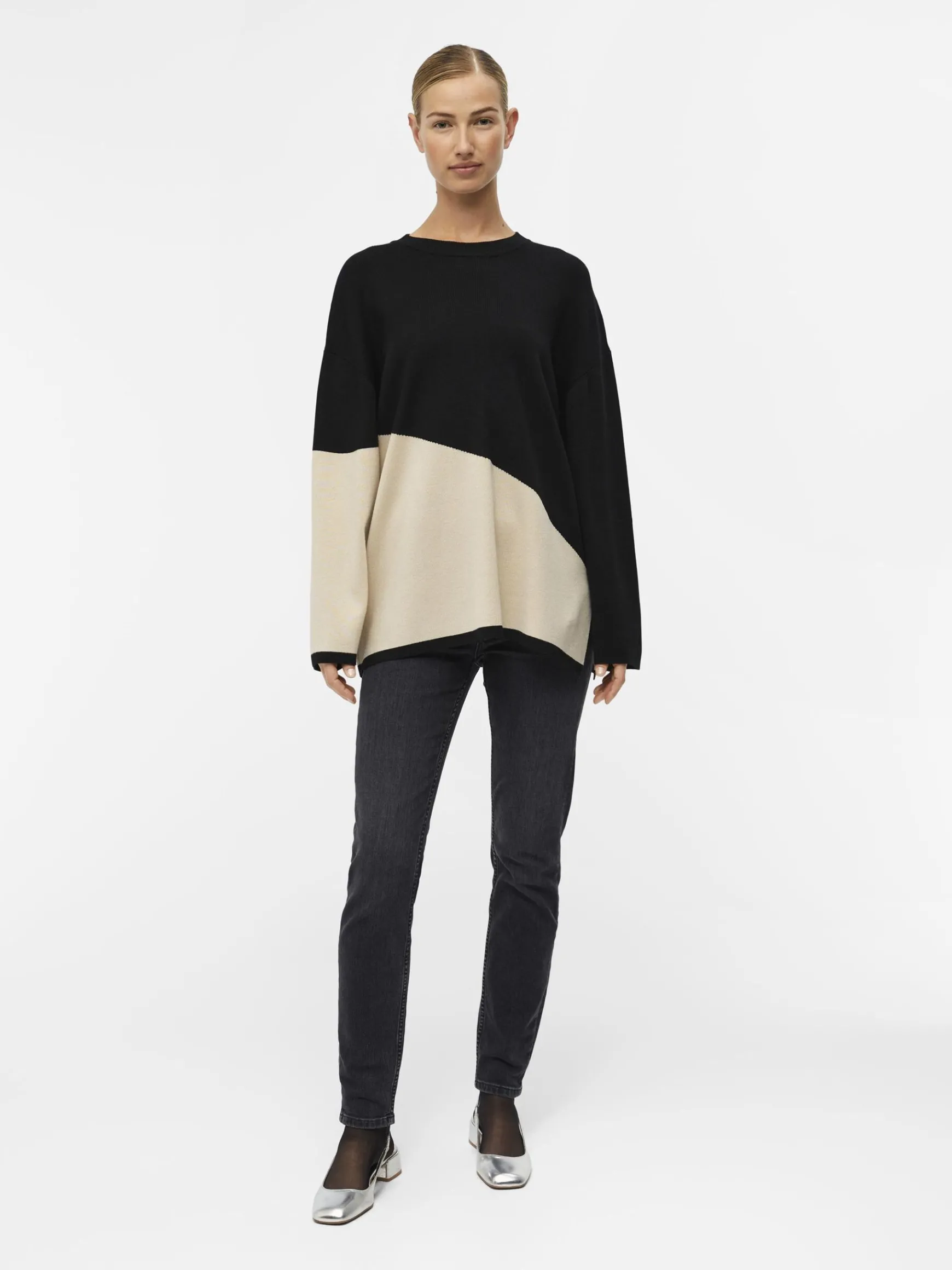 Dame OBJECT OBJESTER STRIKTRØJE