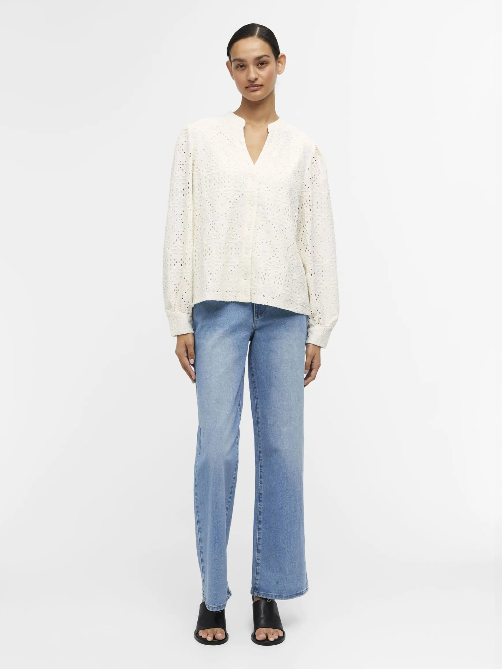 Dame OBJECT OBJFEODORA SKJORTE