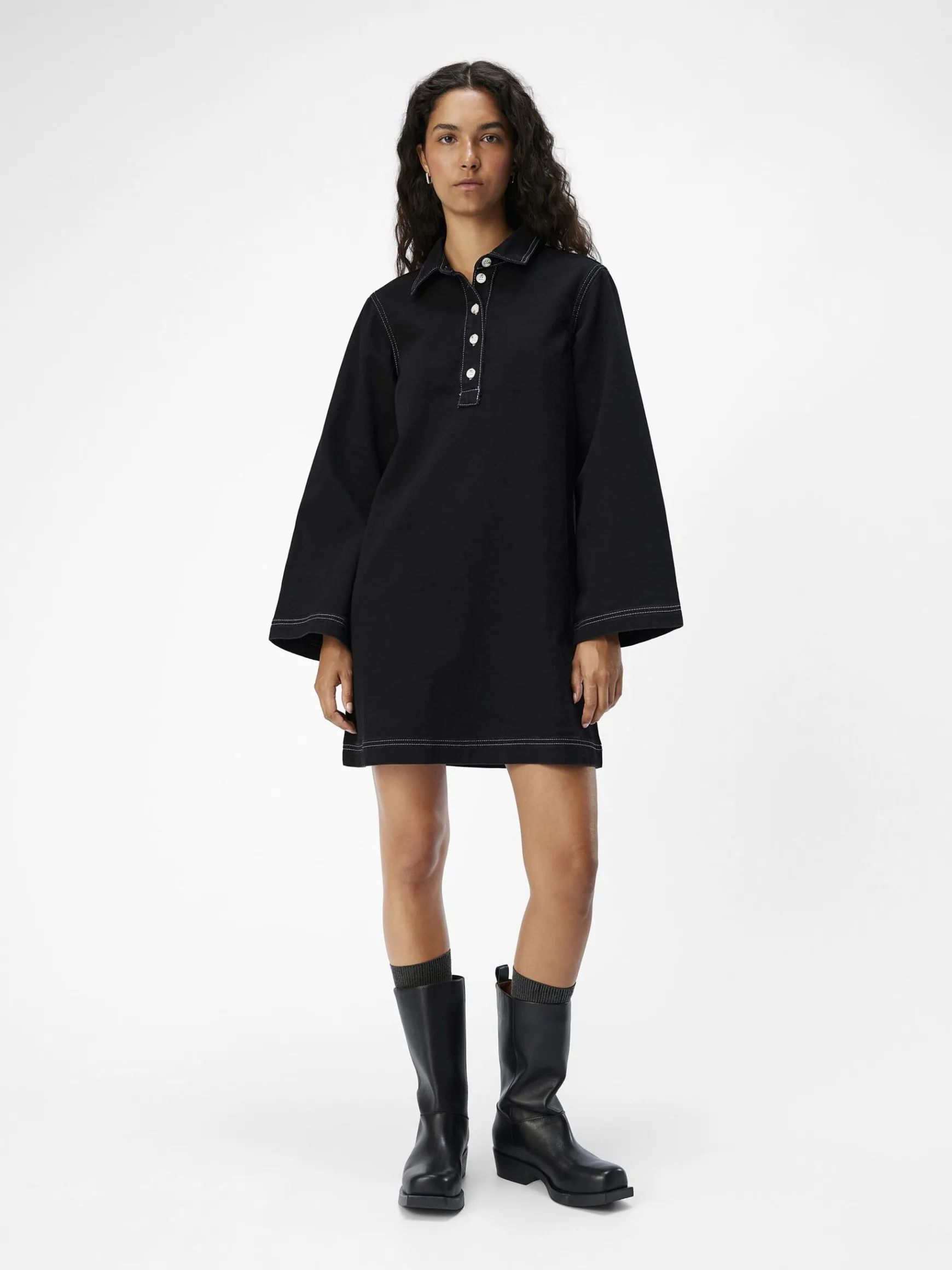 Dame OBJECT OBJHARLOW DENIMKJOLE