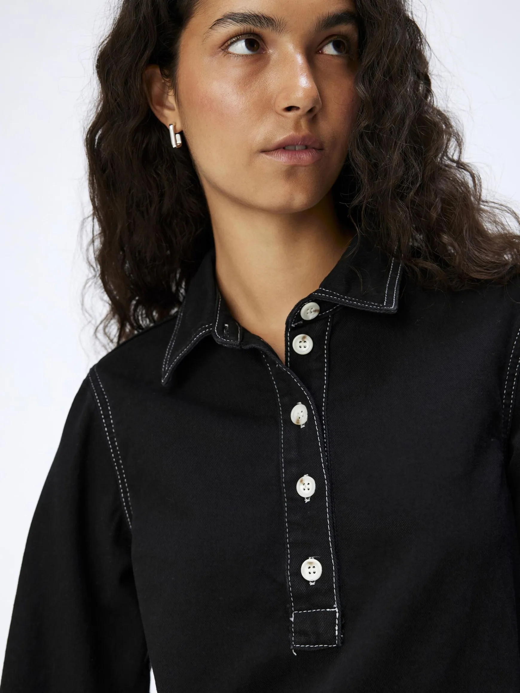 Dame OBJECT OBJHARLOW DENIMKJOLE