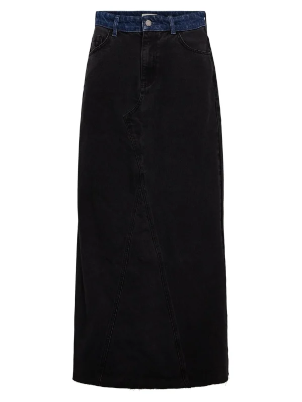 Dame OBJECT OBJHARLOW LANG DENIMNEDERDEL