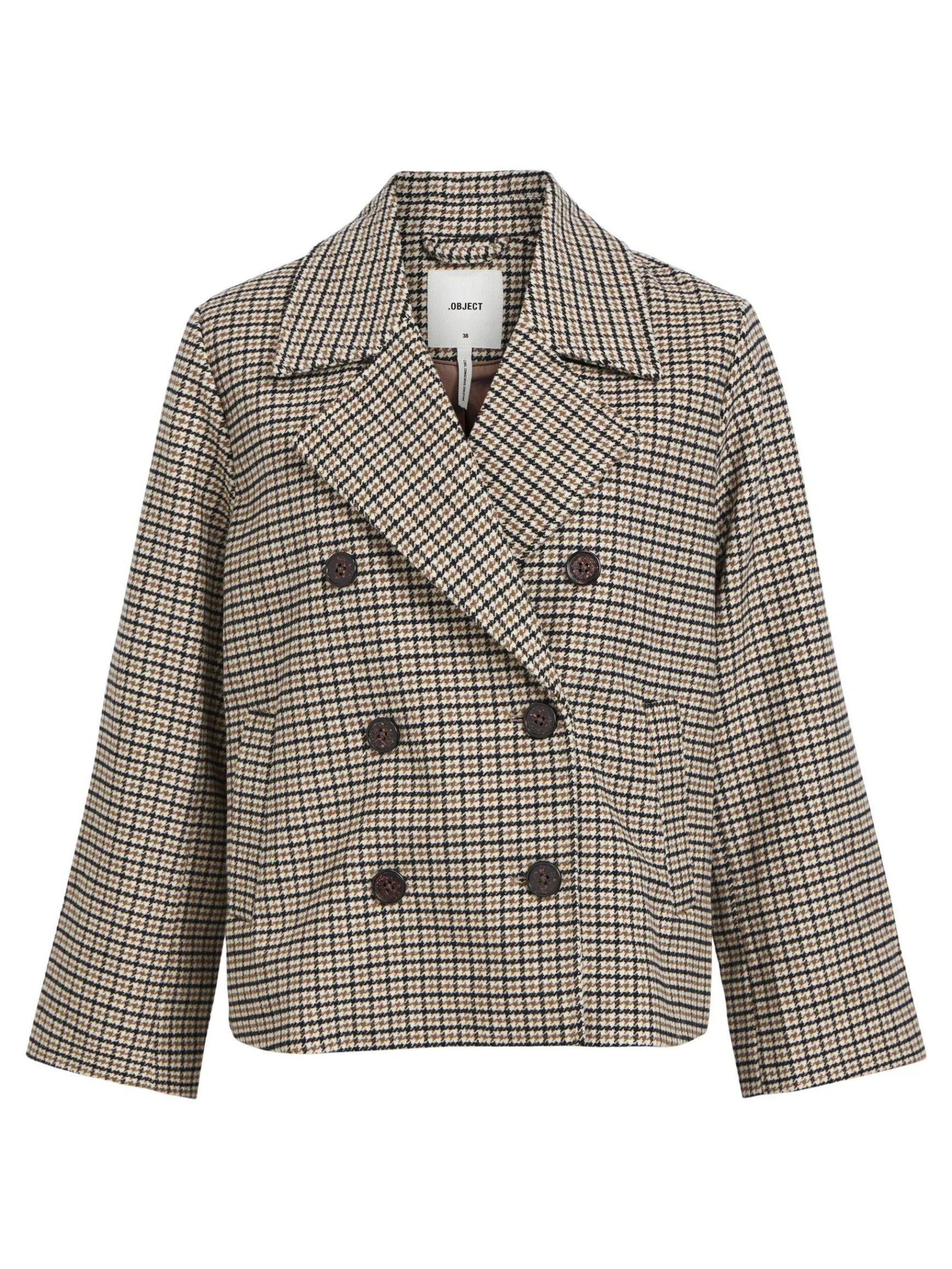 Dame OBJECT OBJKEILY KORT JAKKE