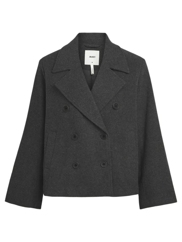 Dame OBJECT OBJKEILY KORT JAKKE