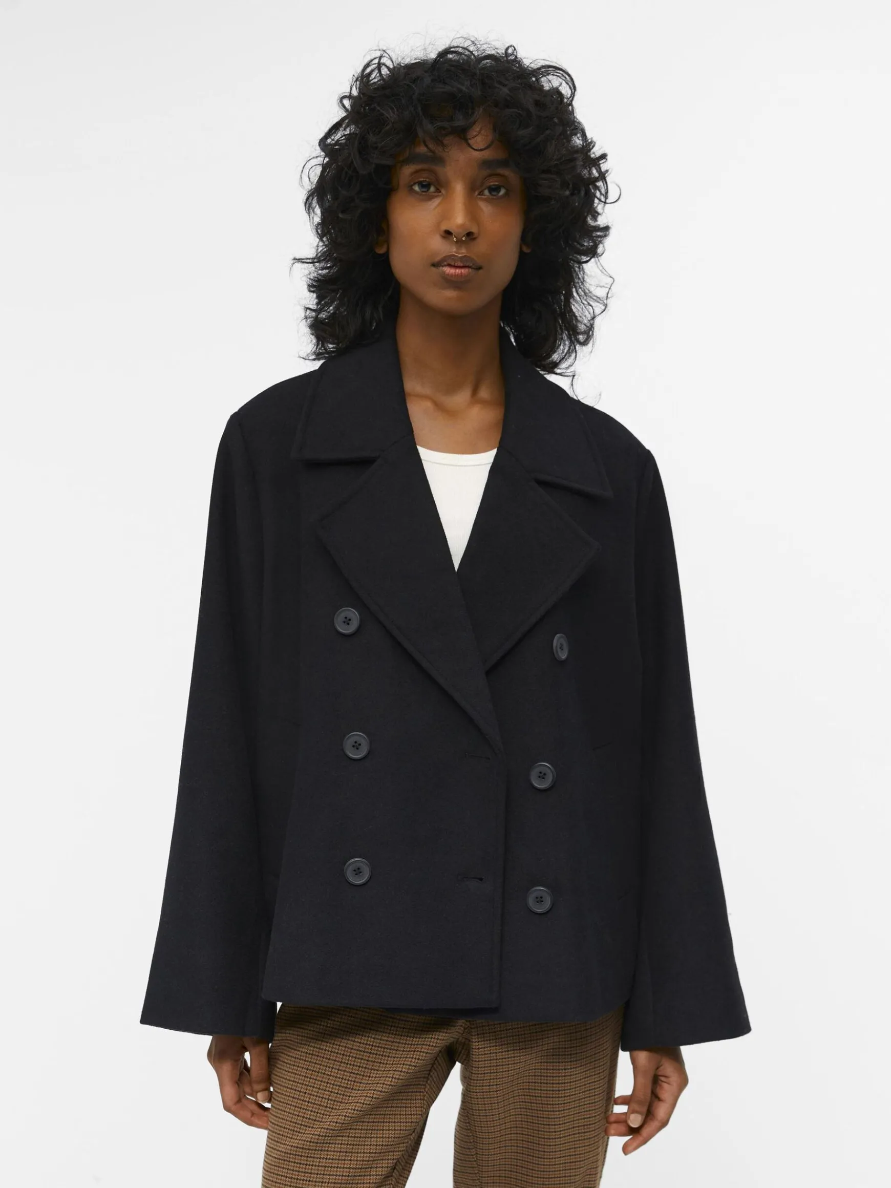 Dame OBJECT OBJKEILY KORT JAKKE