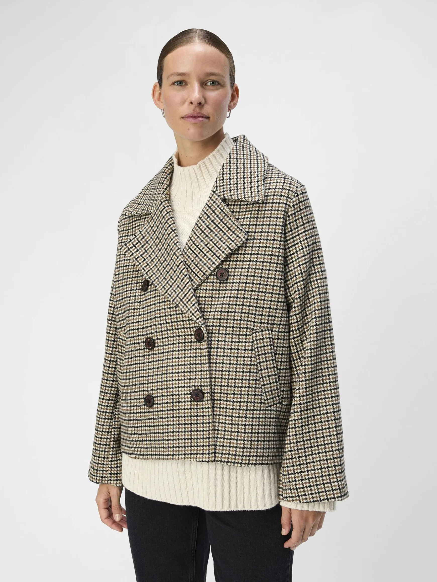 Dame OBJECT OBJKEILY KORT JAKKE