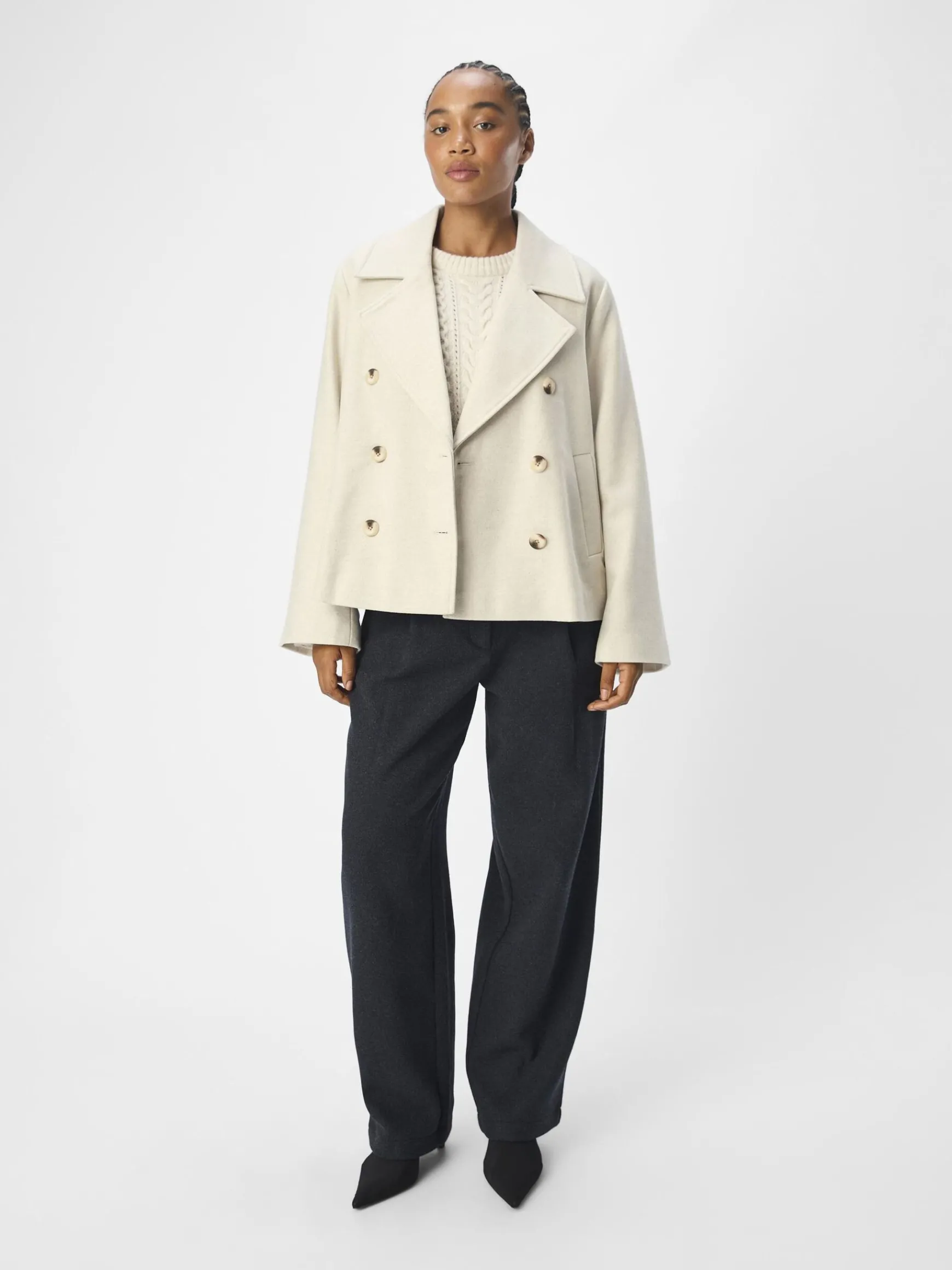 Dame OBJECT OBJKEILY KORT JAKKE