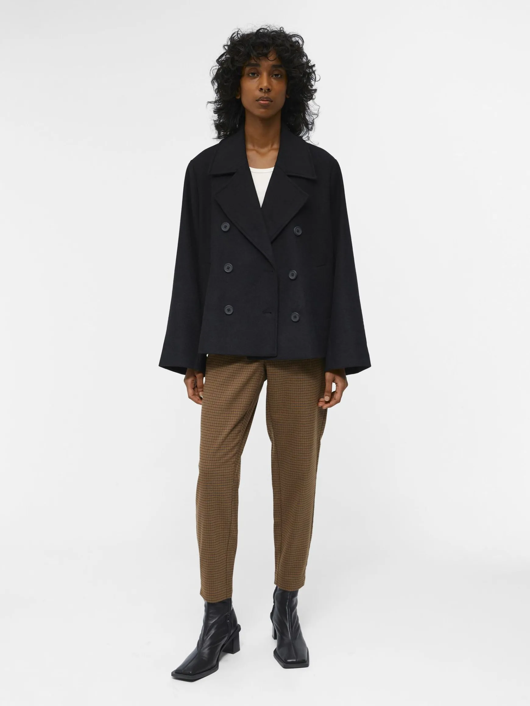 Dame OBJECT OBJKEILY KORT JAKKE