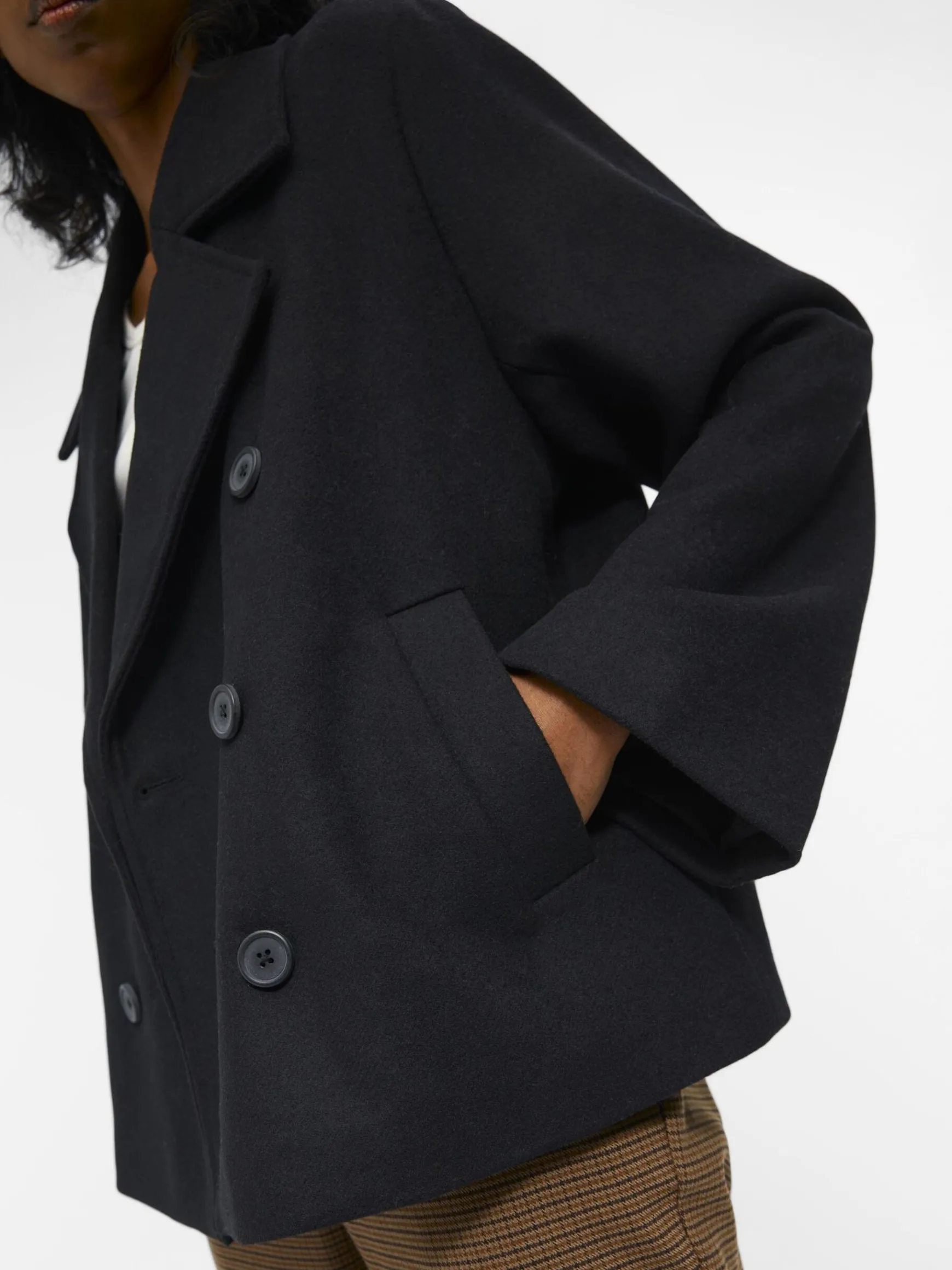 Dame OBJECT OBJKEILY KORT JAKKE