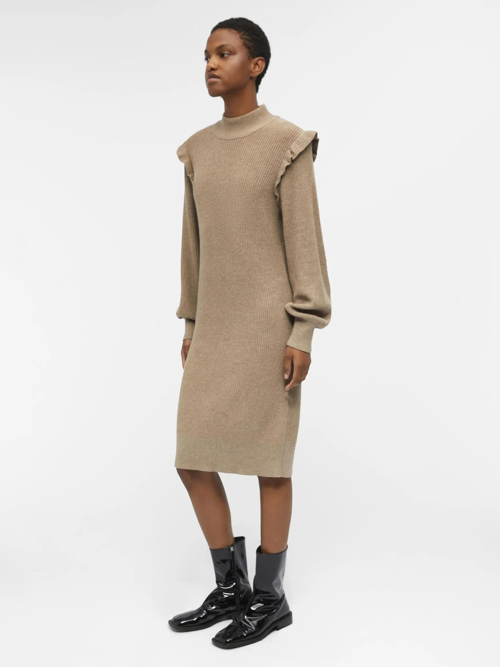 Dame OBJECT OBJMALENA STRIKKET KJOLE