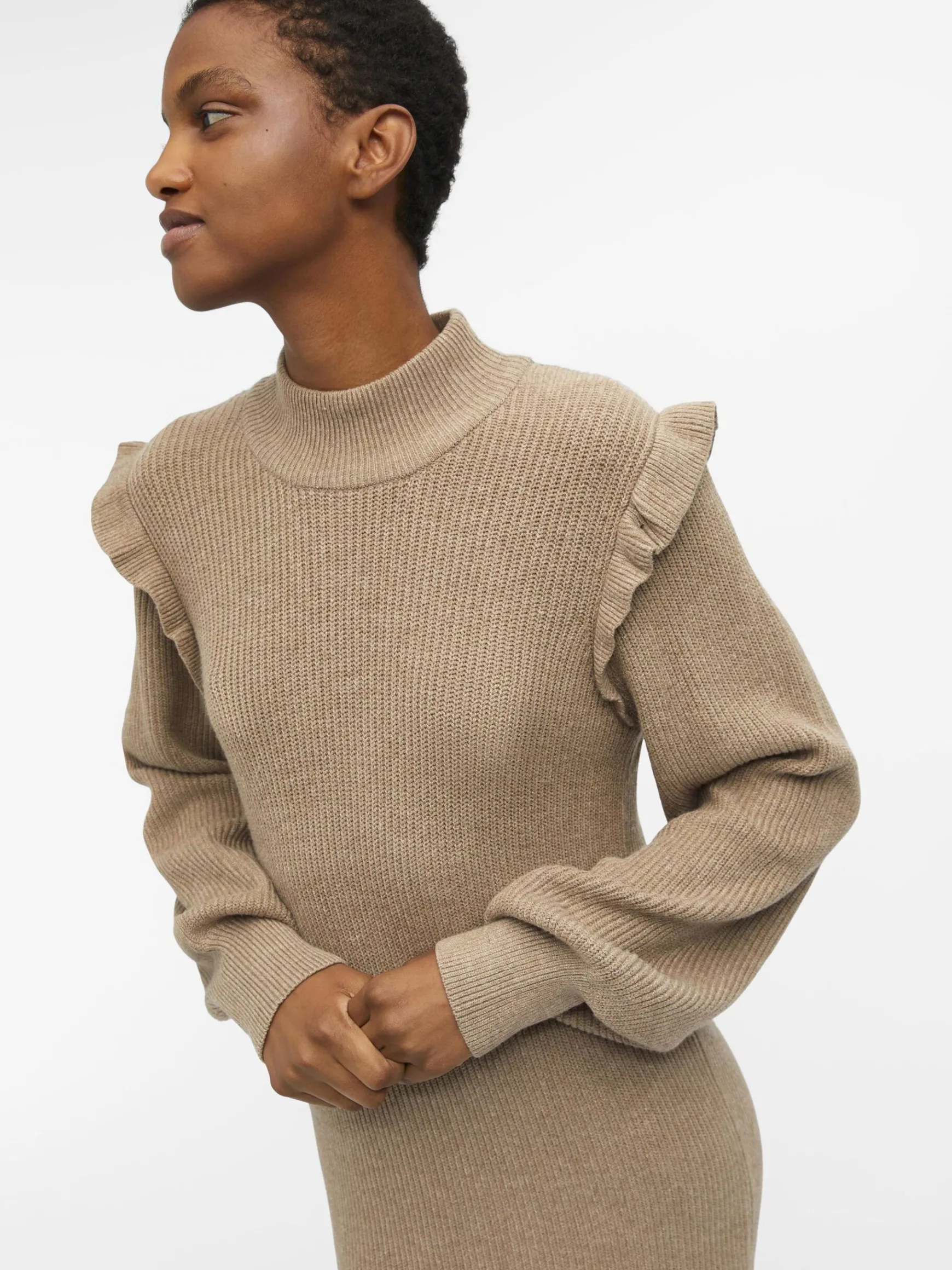 Dame OBJECT OBJMALENA STRIKKET KJOLE