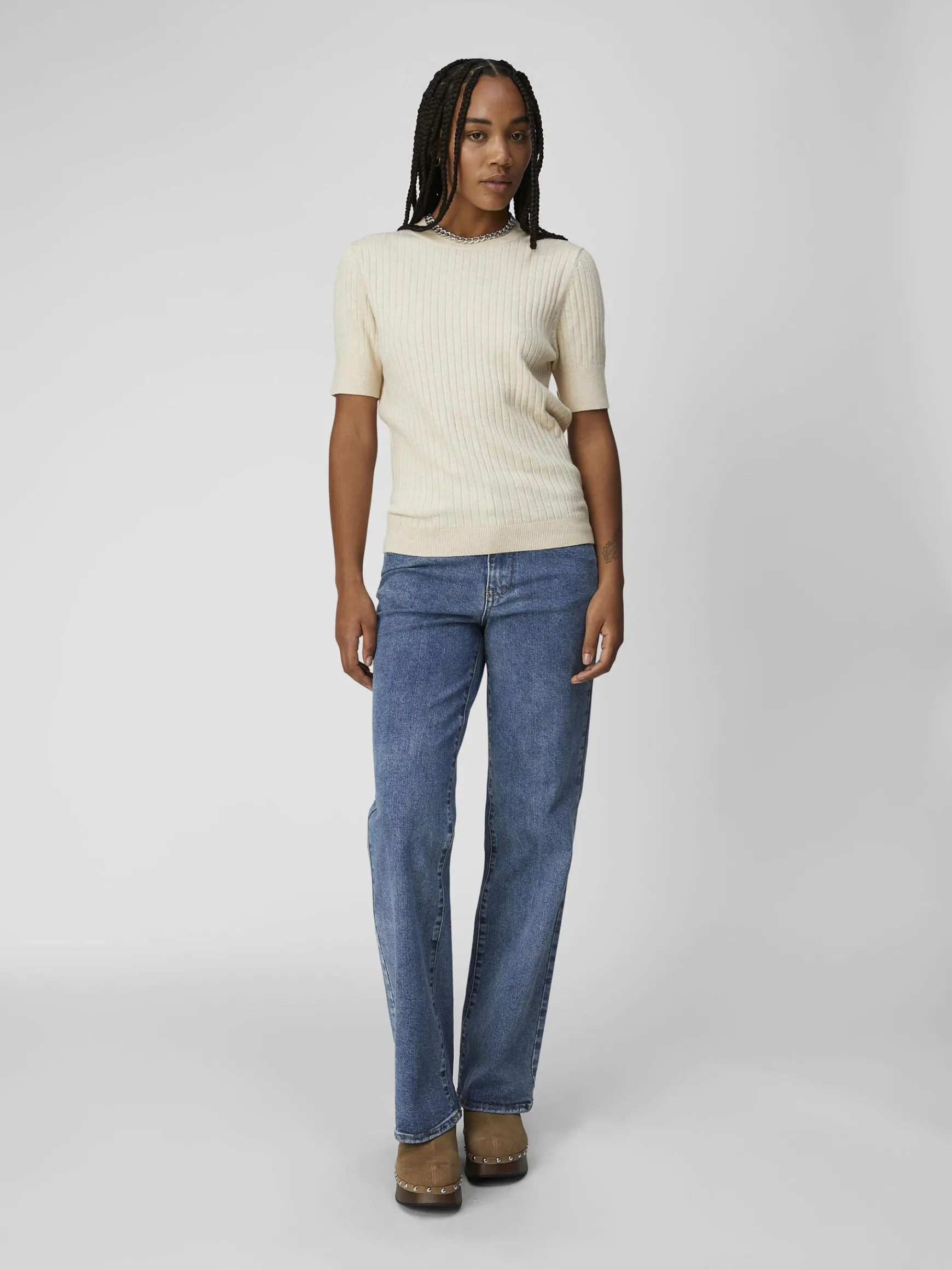 Dame OBJECT OBJNOELLE STRIKKET TOP