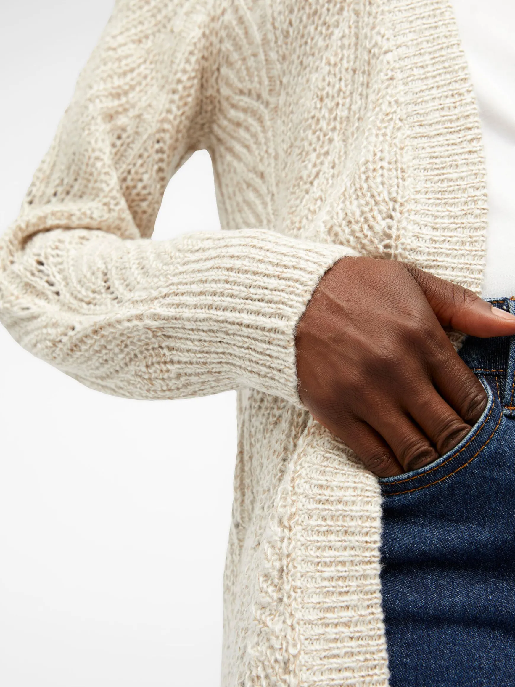 Dame OBJECT OBJNOVA STELLA STRIKKET CARDIGAN