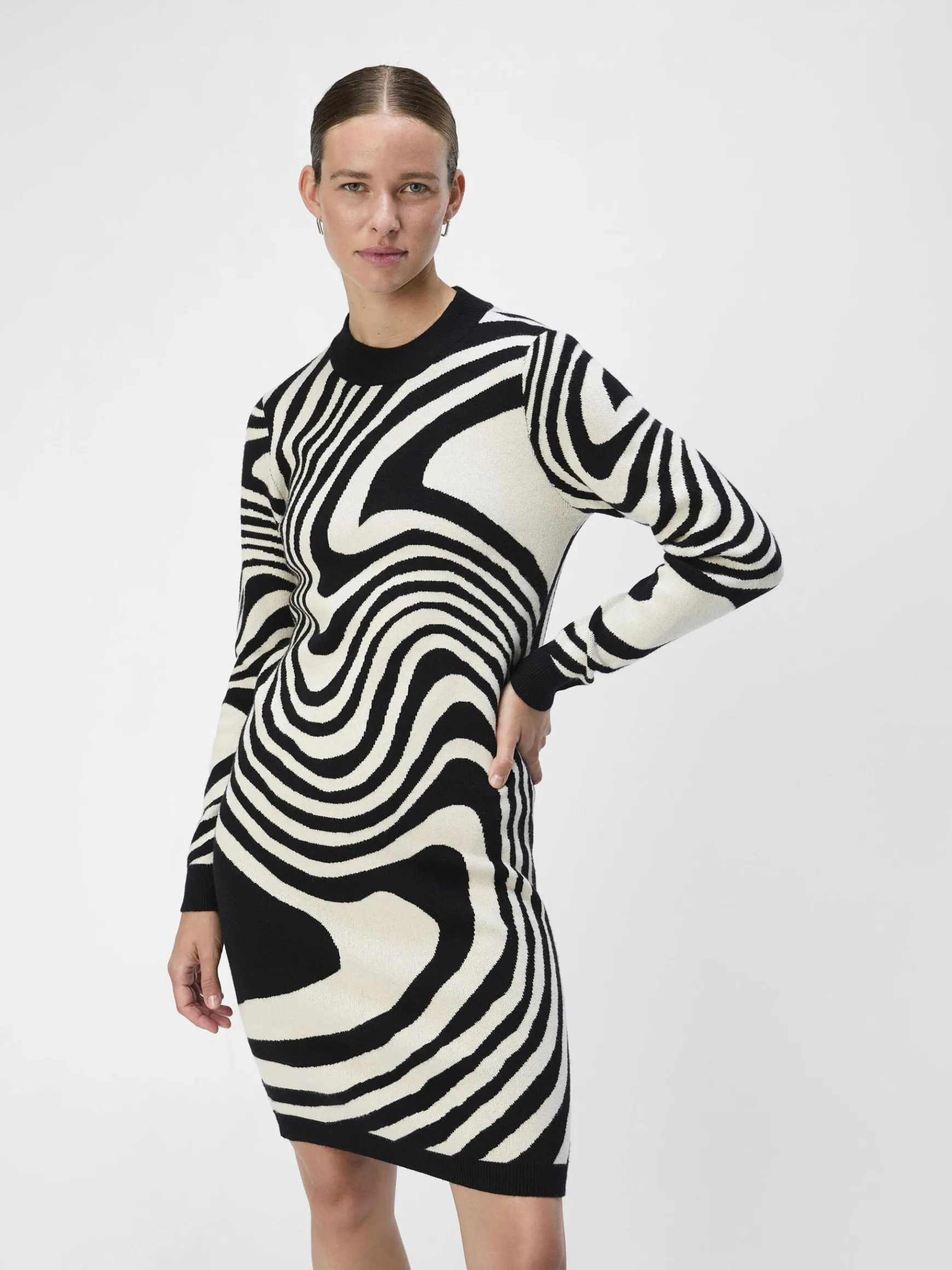 Dame OBJECT OBJRAY STRIKKET KJOLE