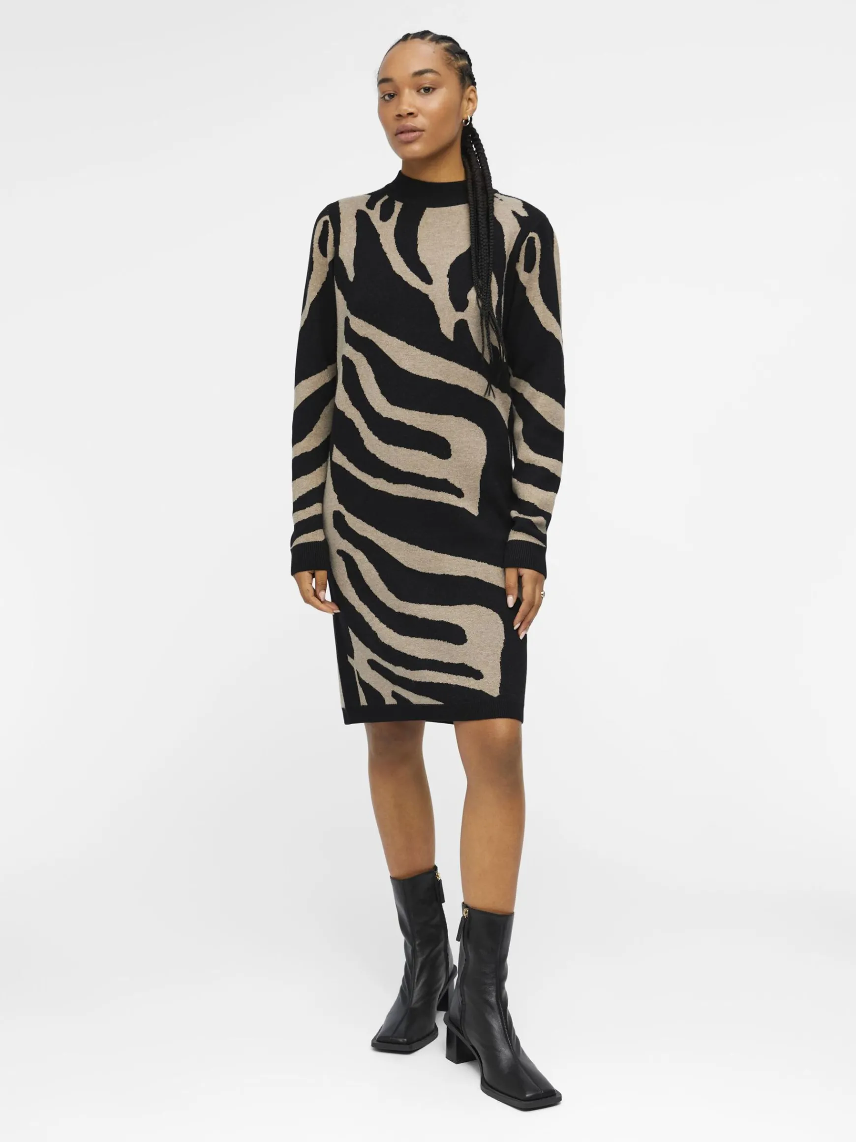 Dame OBJECT OBJRAY STRIKKET KJOLE