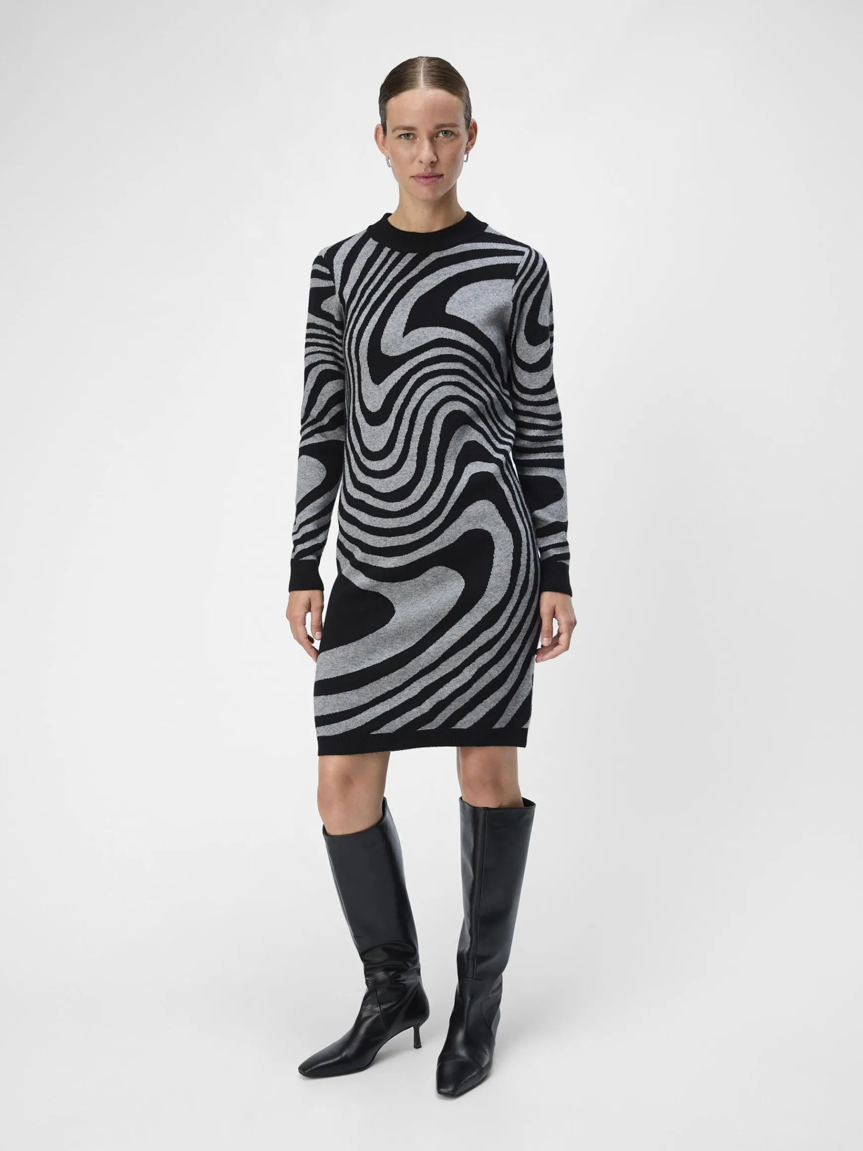 Dame OBJECT OBJRAY STRIKKET KJOLE