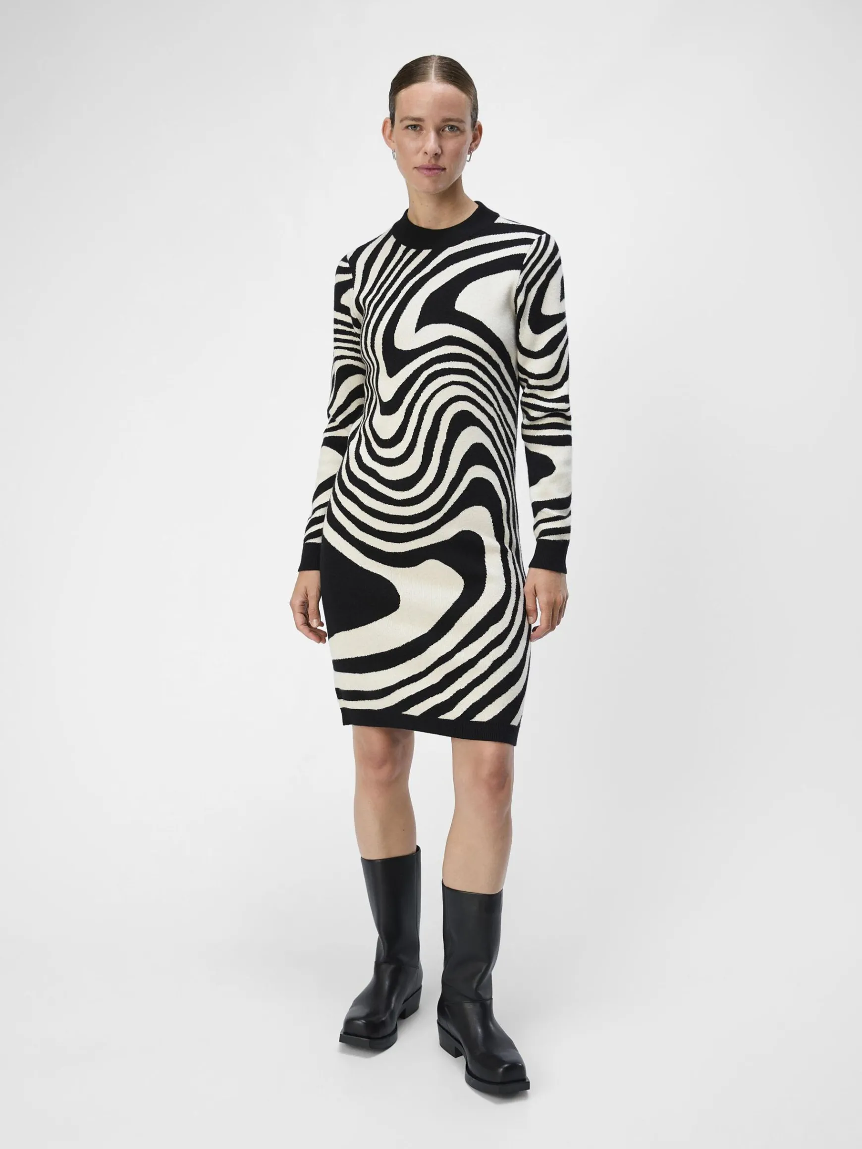 Dame OBJECT OBJRAY STRIKKET KJOLE