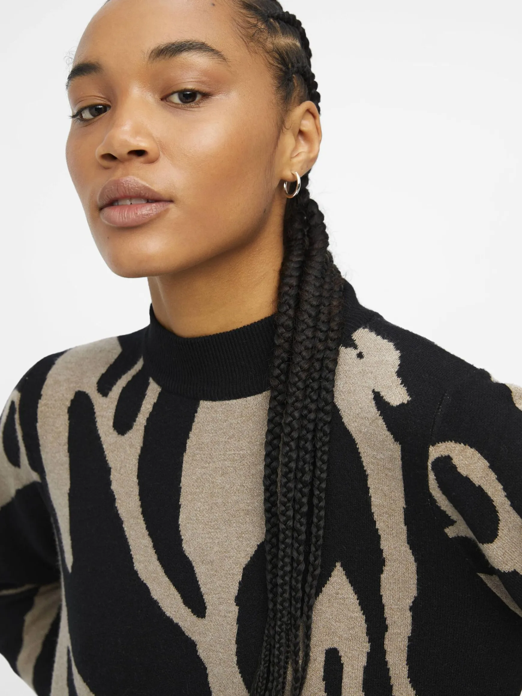 Dame OBJECT OBJRAY STRIKKET KJOLE