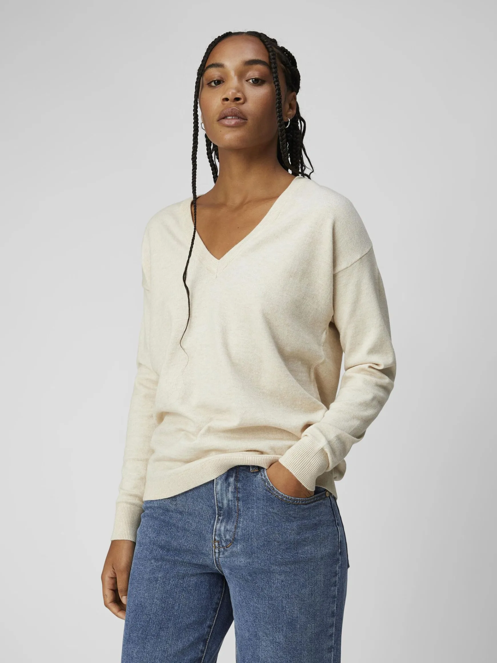 Dame OBJECT OBJTHESS STRIKTRØJE